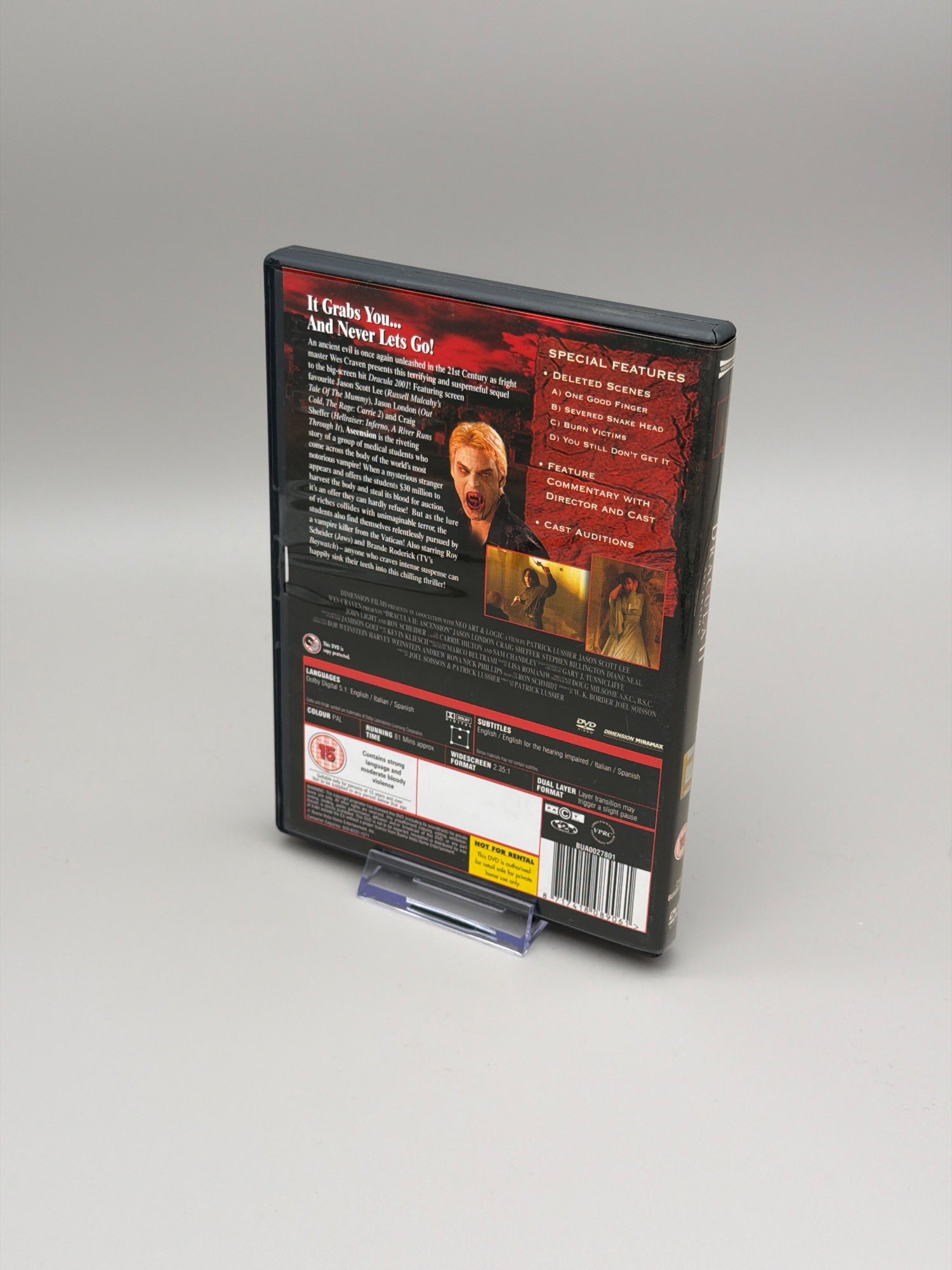 Dracula 2 - Ascension [dvd]