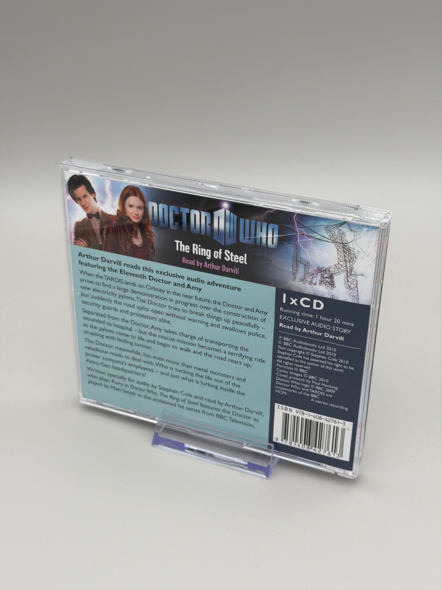 Doctor Who: The Ring Of Steel [audio] By Stephen Cole.