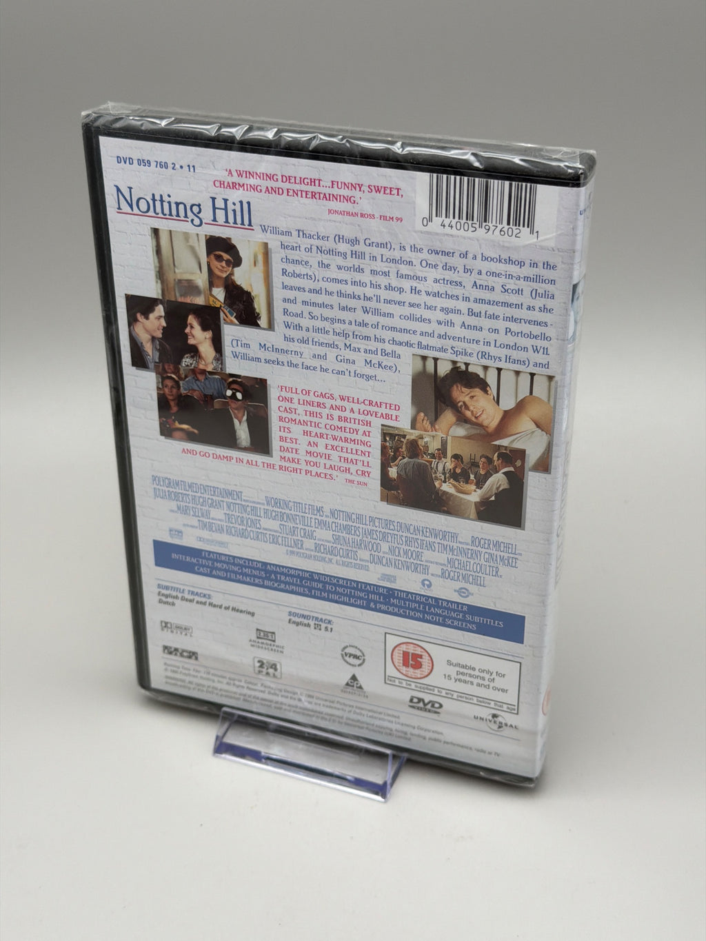 Notting Hill [dvd] [1999]