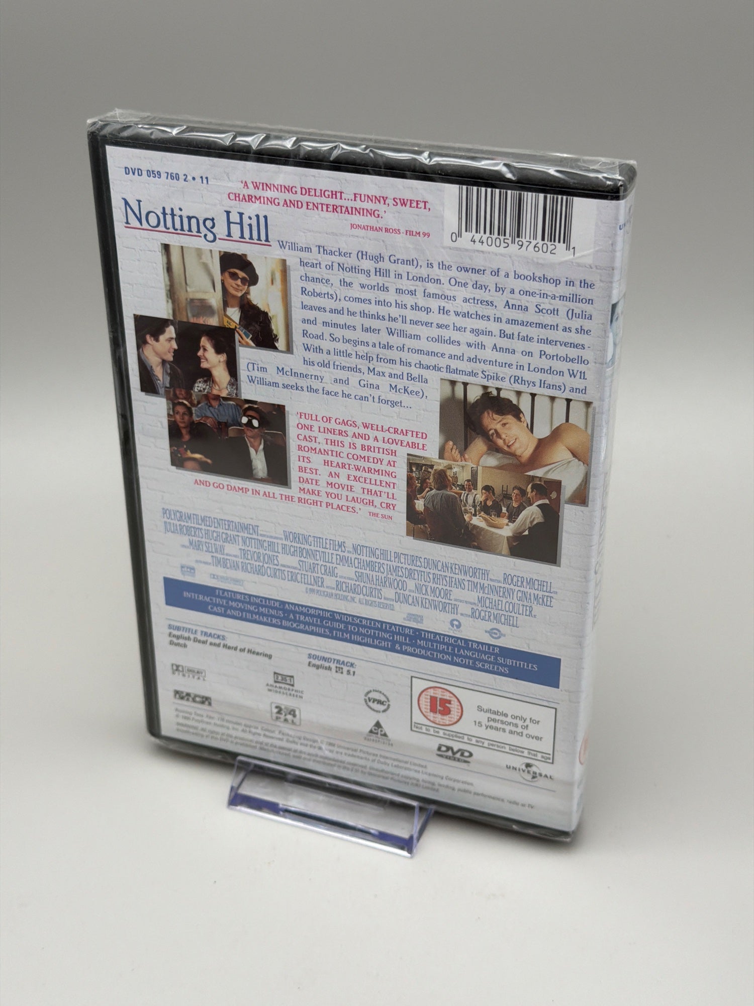 Notting Hill [dvd] [1999]