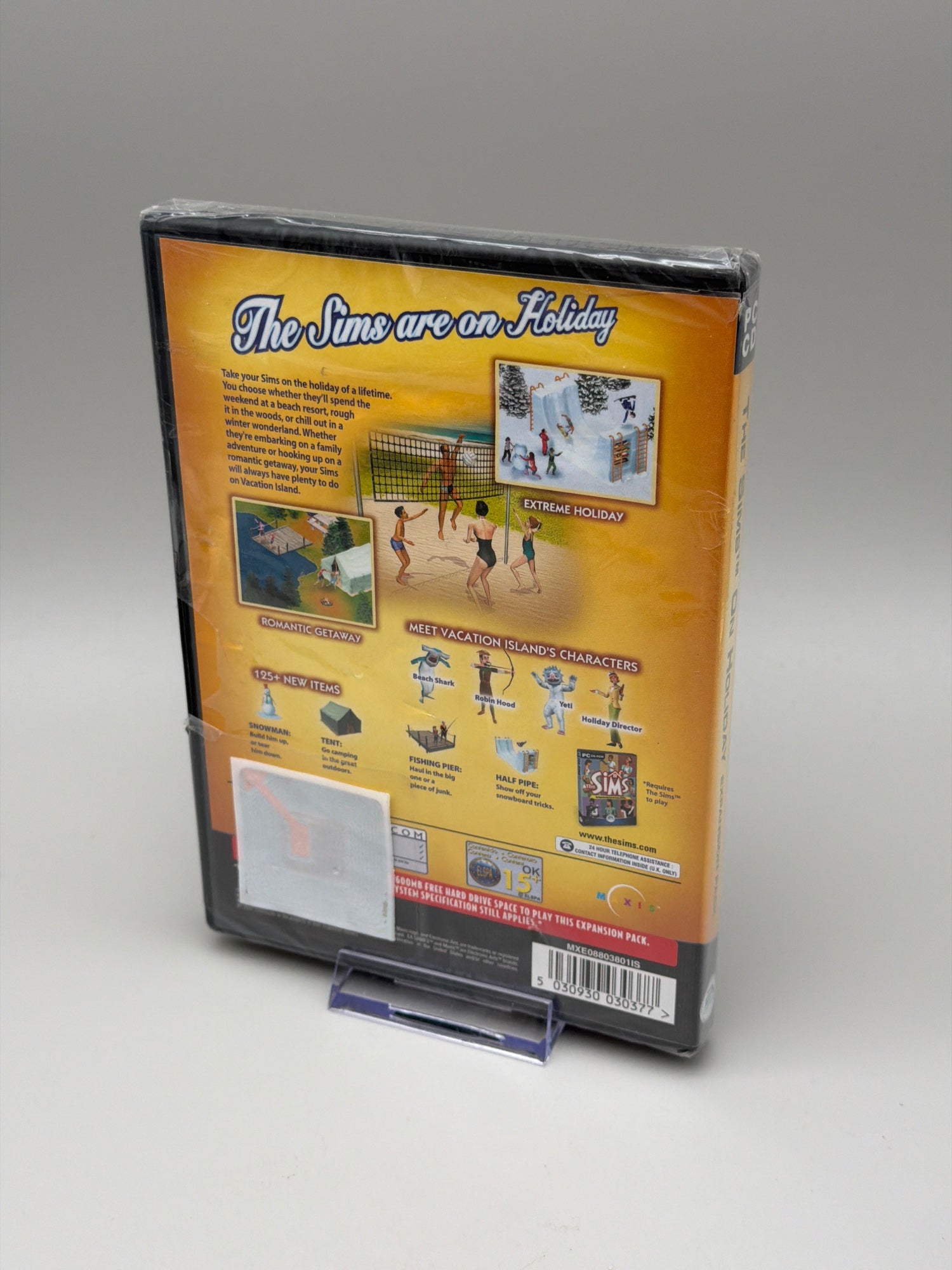 THE SIMS ON HOLIDAY EXPANSION PACK PC