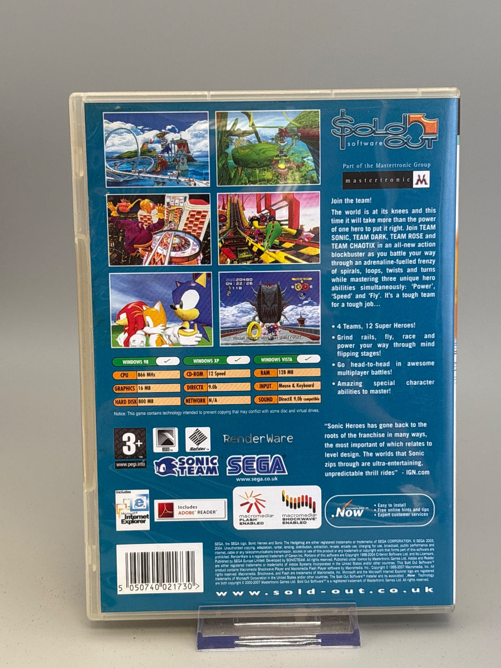 Sonic Heroes (PC)