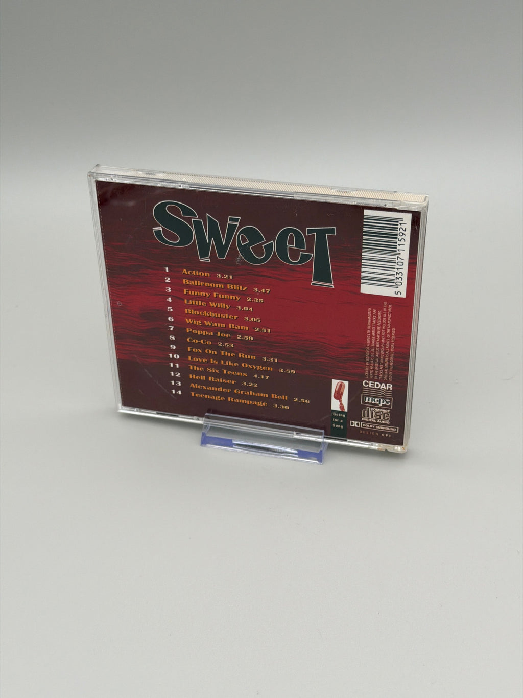 The Sweet. 5033107115921.