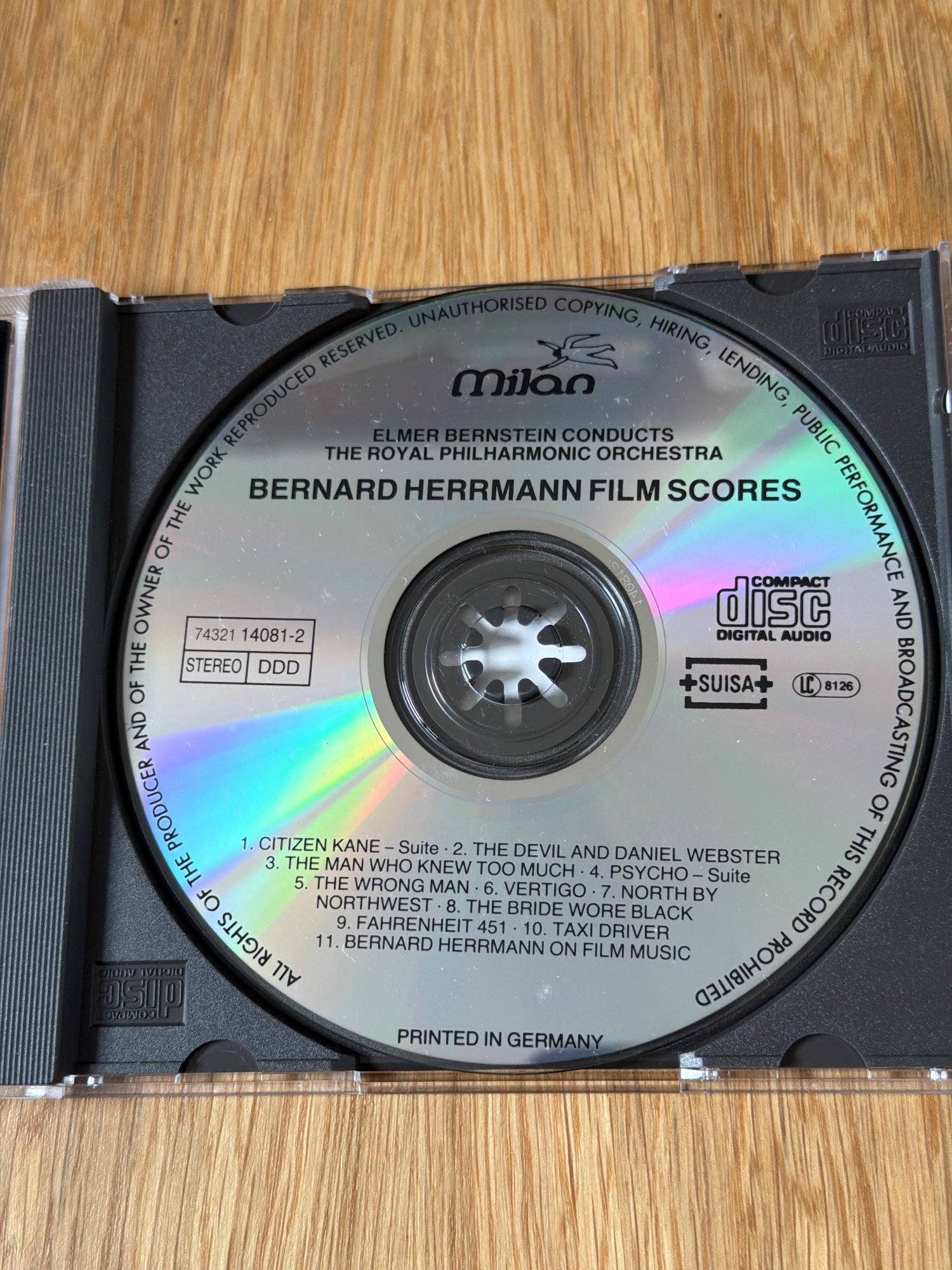 Bernard Herrmann film Scores - Classic American Film Scores
