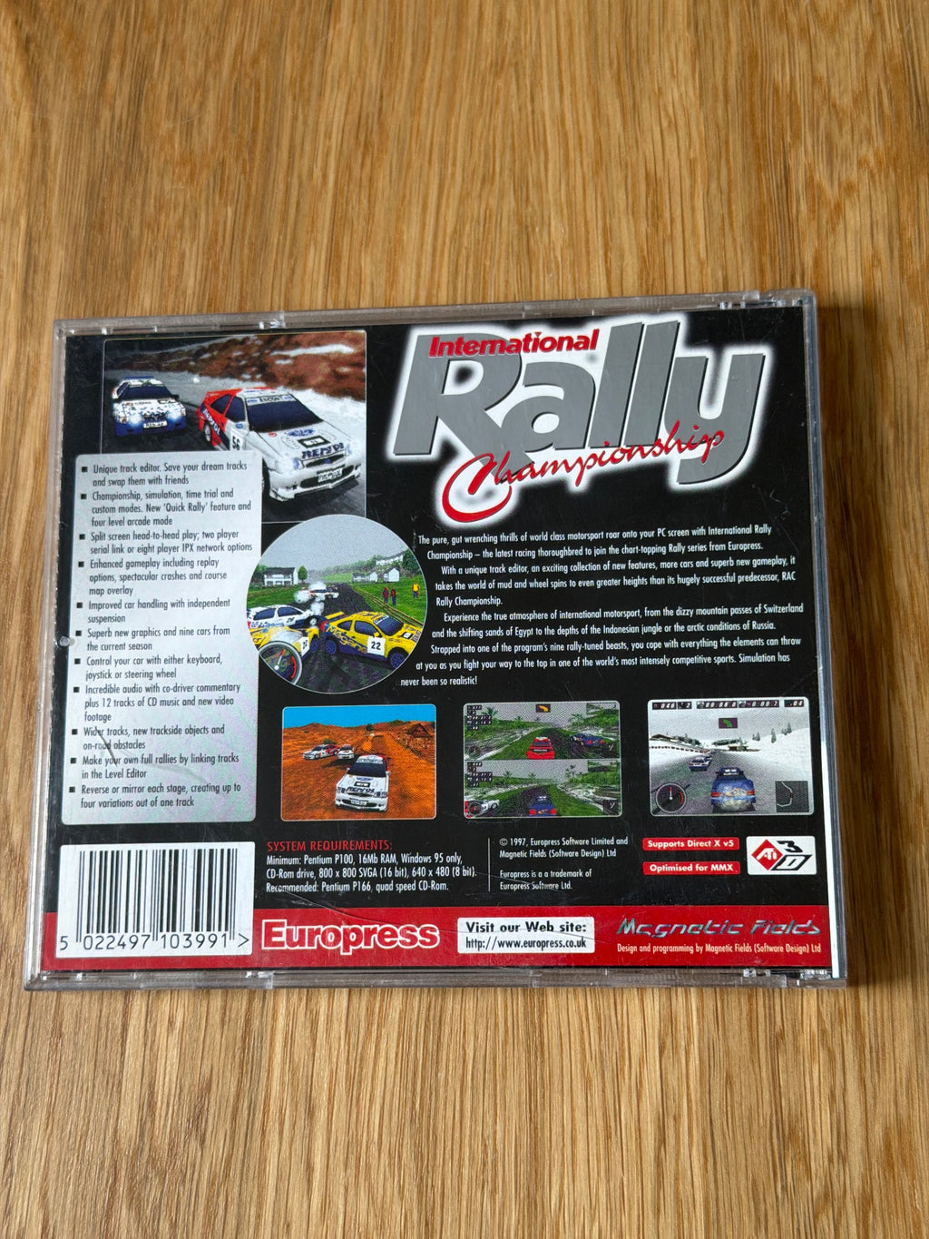 International Rally Championship.