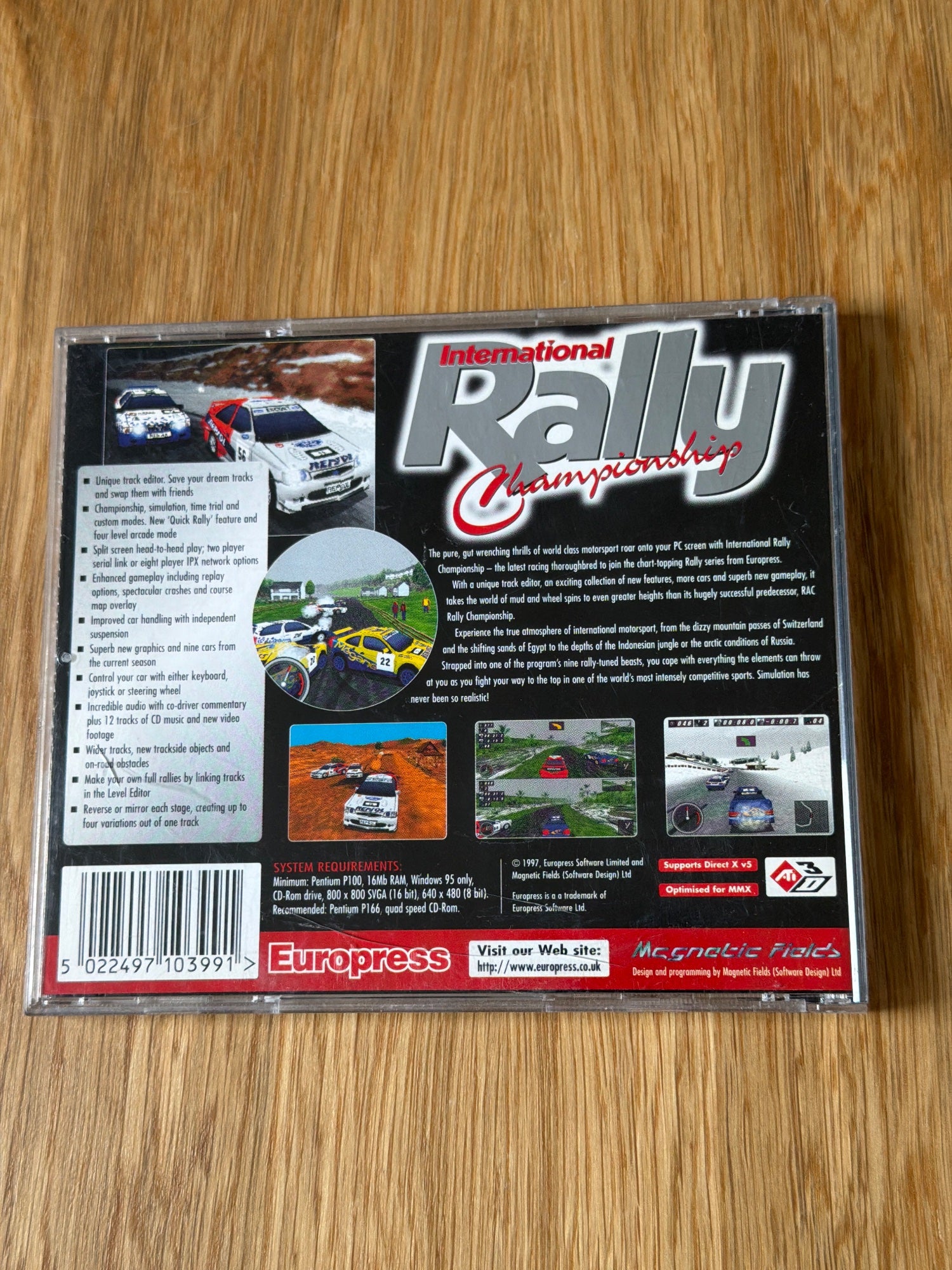 International Rally Championship.