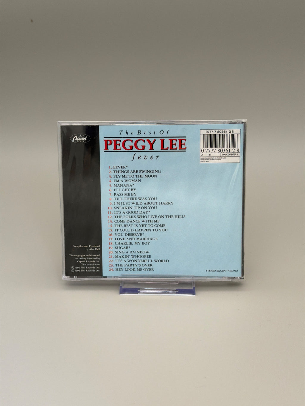 Fever - Peggy Lee - CD