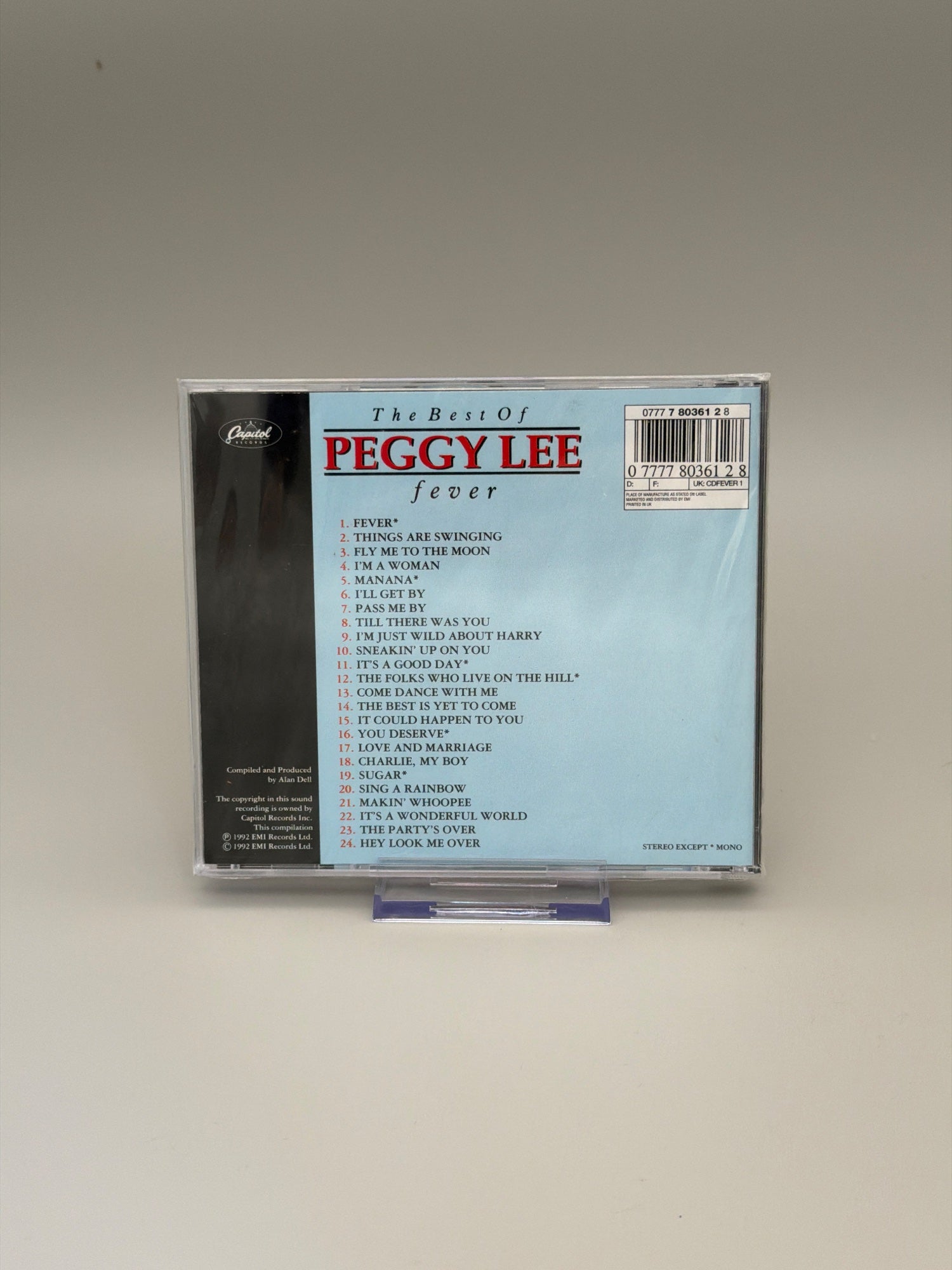 Fever - Peggy Lee - CD