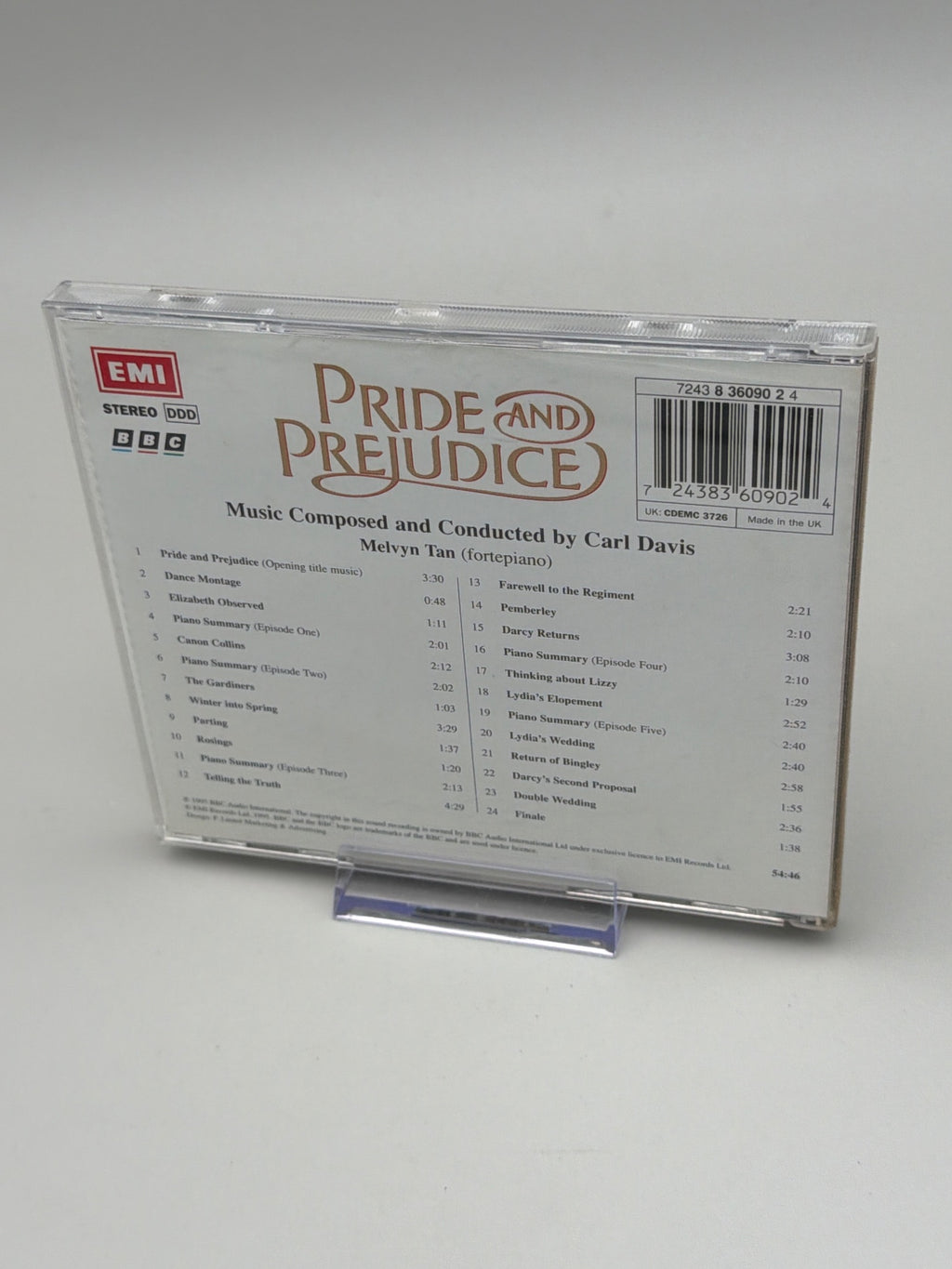 Pride & Prejudice [1995 Television Soundtrack]