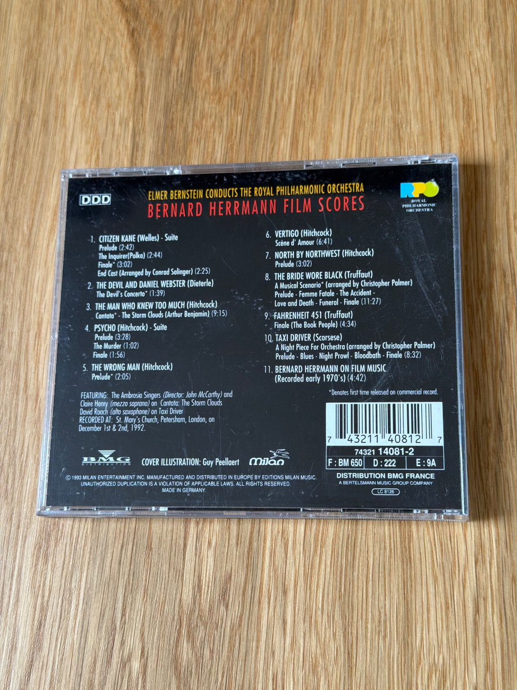 Bernard Herrmann film Scores - Classic American Film Scores