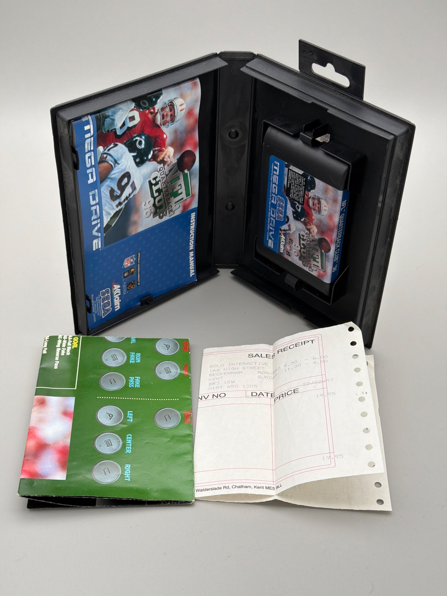 NFL Quarterback Club 96 - SEGA Mega Drive Game