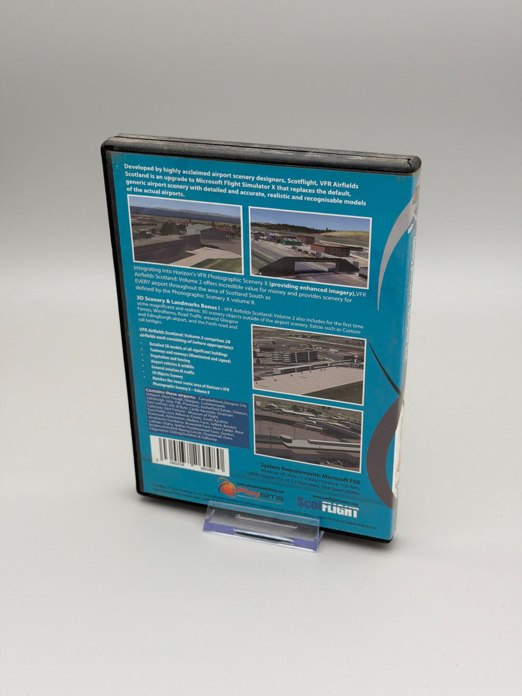 Fsx Vfr - Airfields Scotland South - Flight Simulator X Fsx Add-on - PC