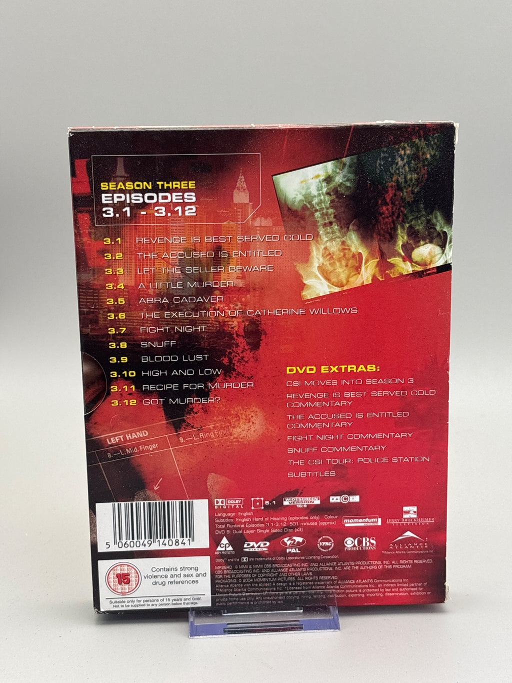 Csi Crime Scene Investigation - Las Vegas - Season 3 Part 1 [dvd] [2001]