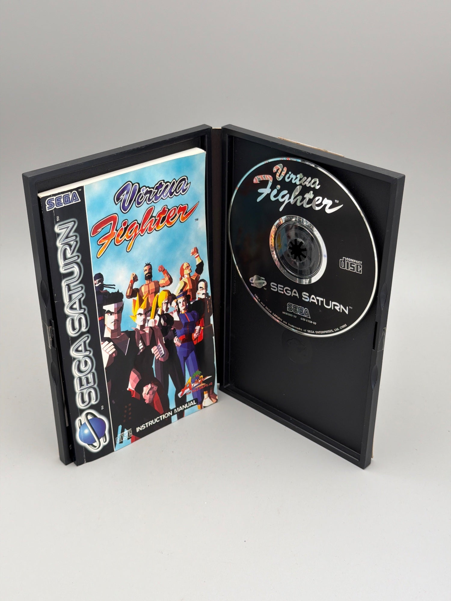 Virtua Fighter Sega Saturn Game - CIB incl Manual