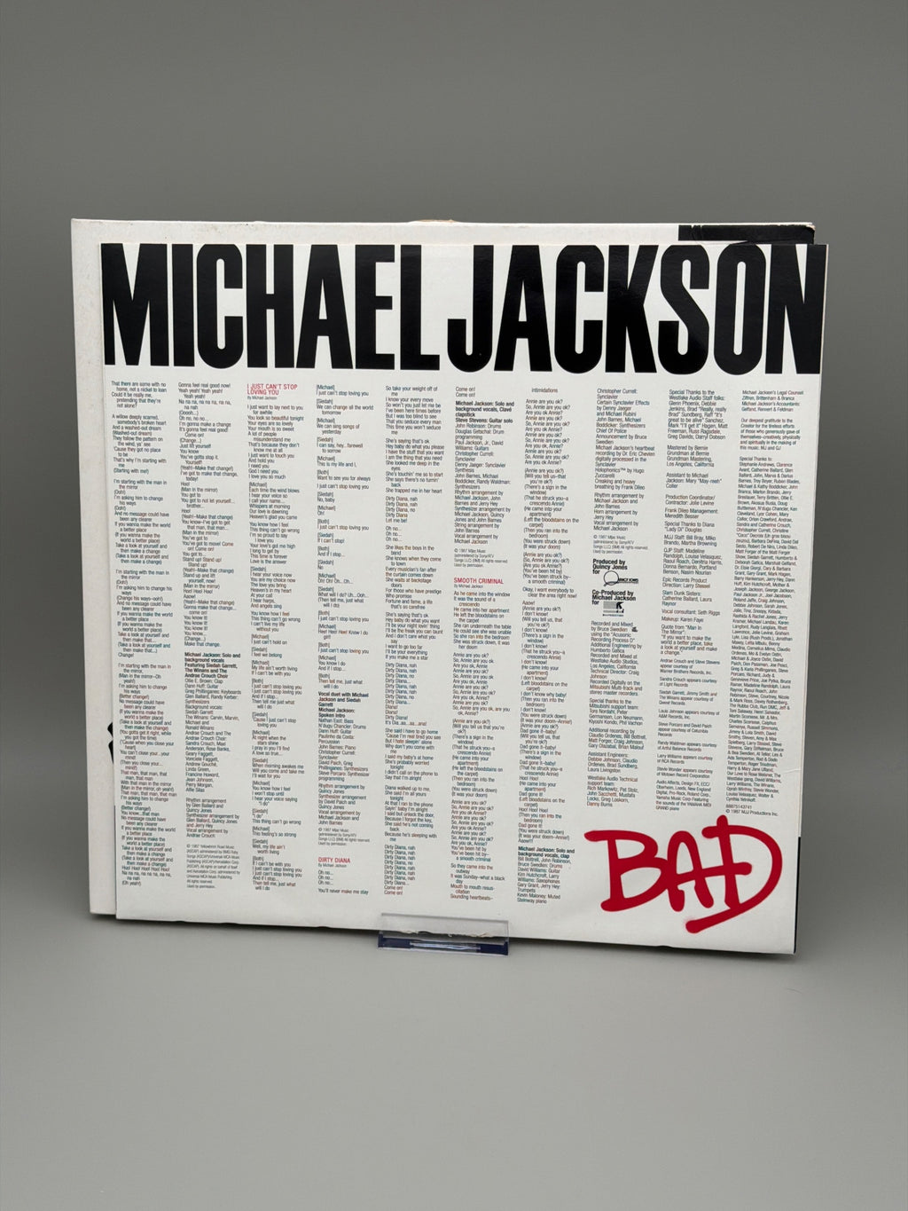 Michael Jackson - Bad [Vinyl LP]