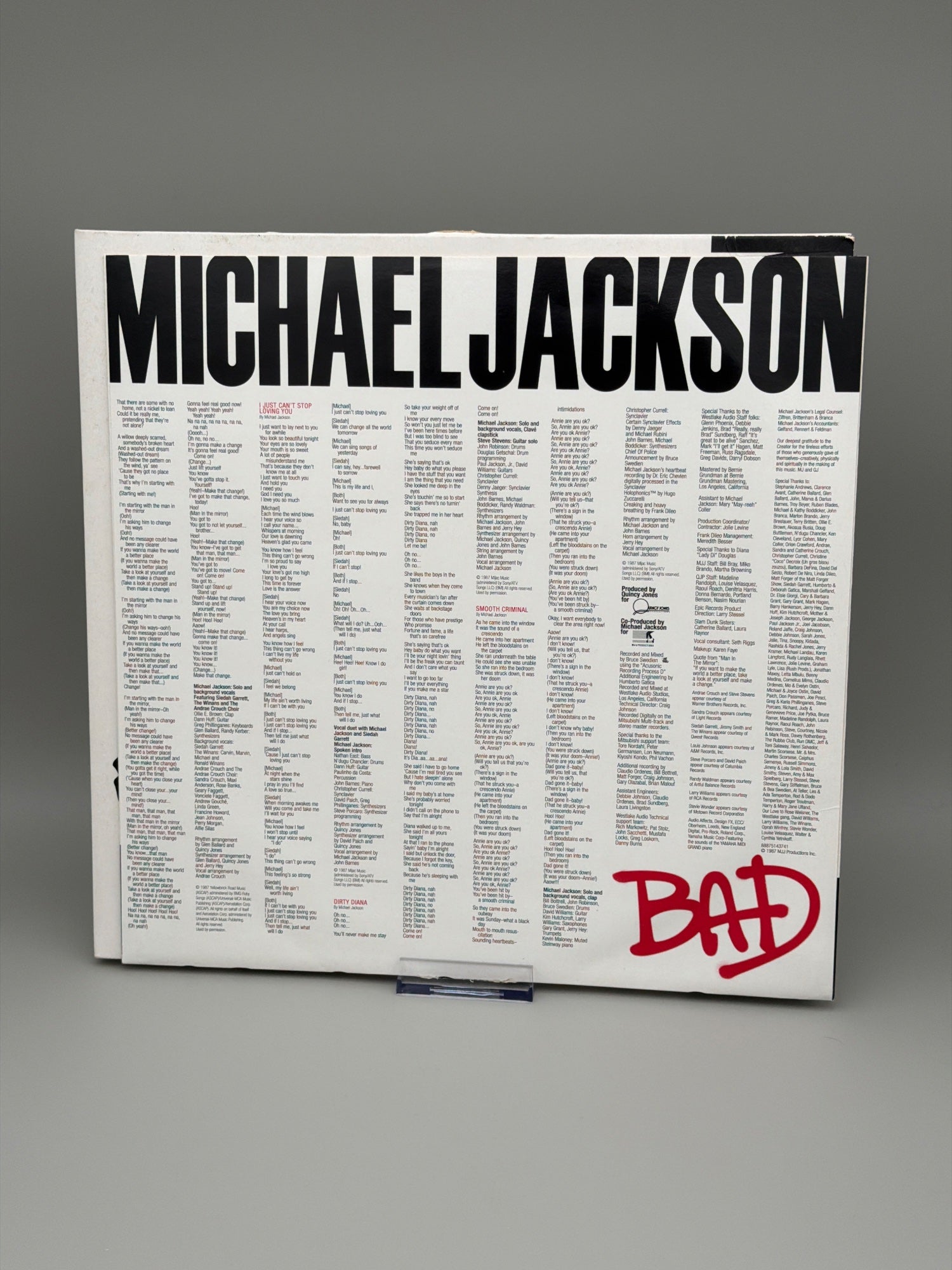Michael Jackson - Bad [Vinyl LP]