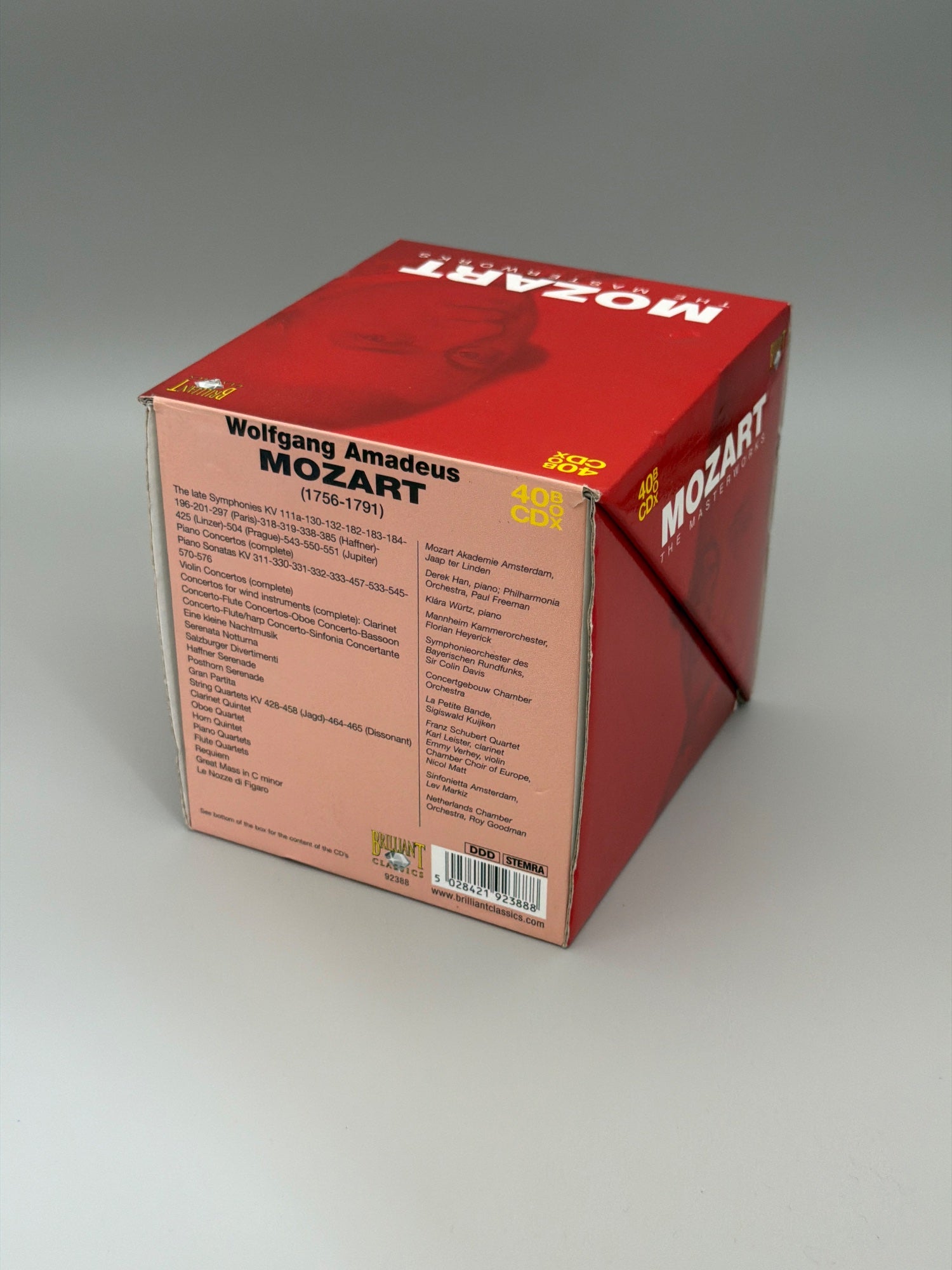 Mozart - Masterworks - CD Box Set