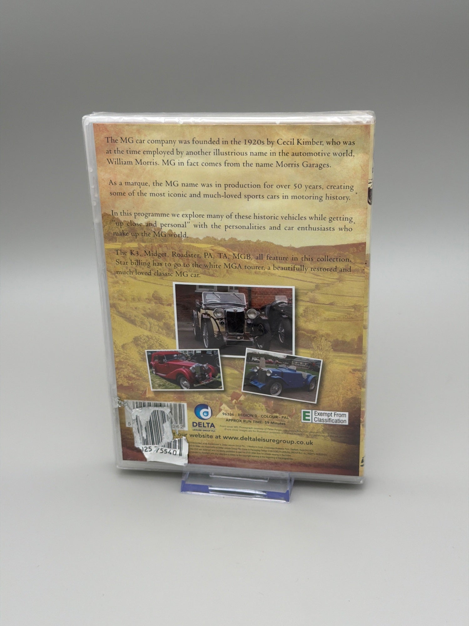 Classic Cars: Mg [region 2] -
