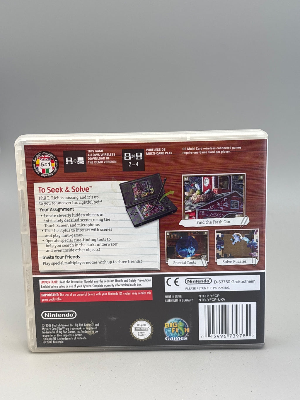 Nintendo Mystery Case Files: MillionHeir