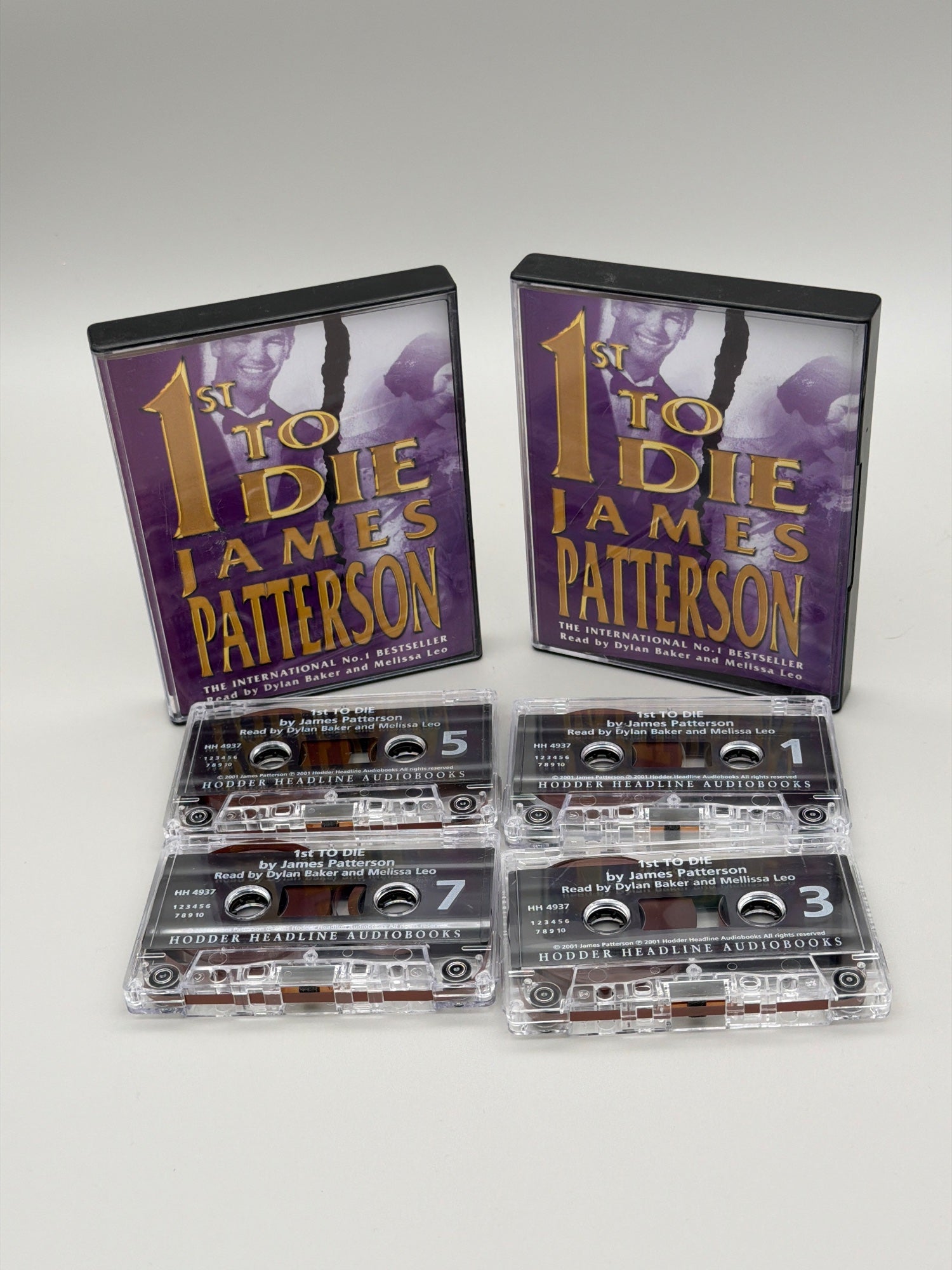 1st to Die - James Patterson - Audiobook - Cassette tape