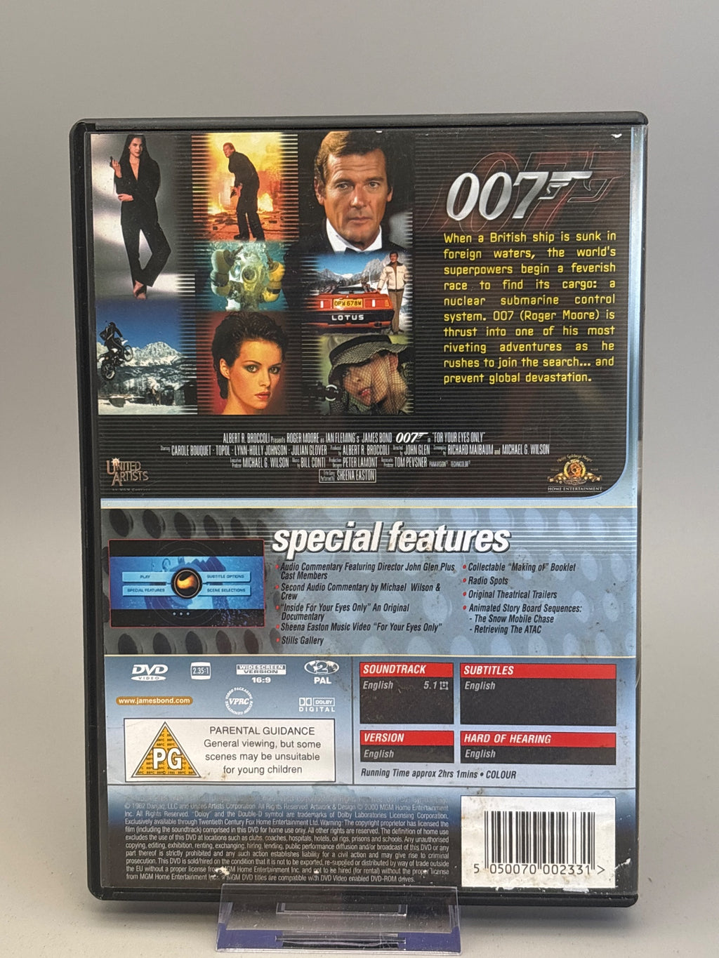 For Your Eyes Only (DVD)