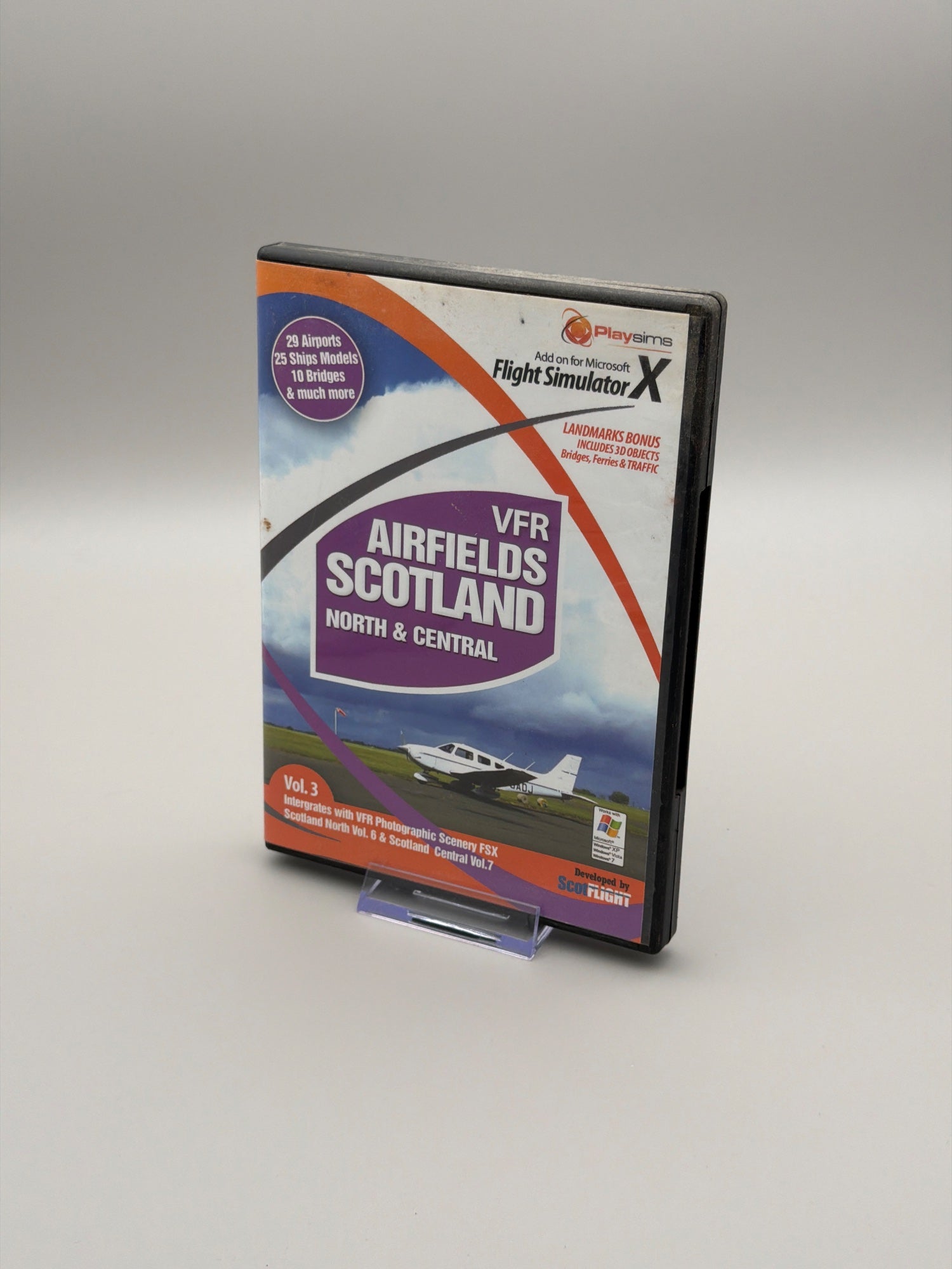 Vfr Airfields Scotland North & Central Vol. 3 Pc Add-on Flight Simulator X Fsx
