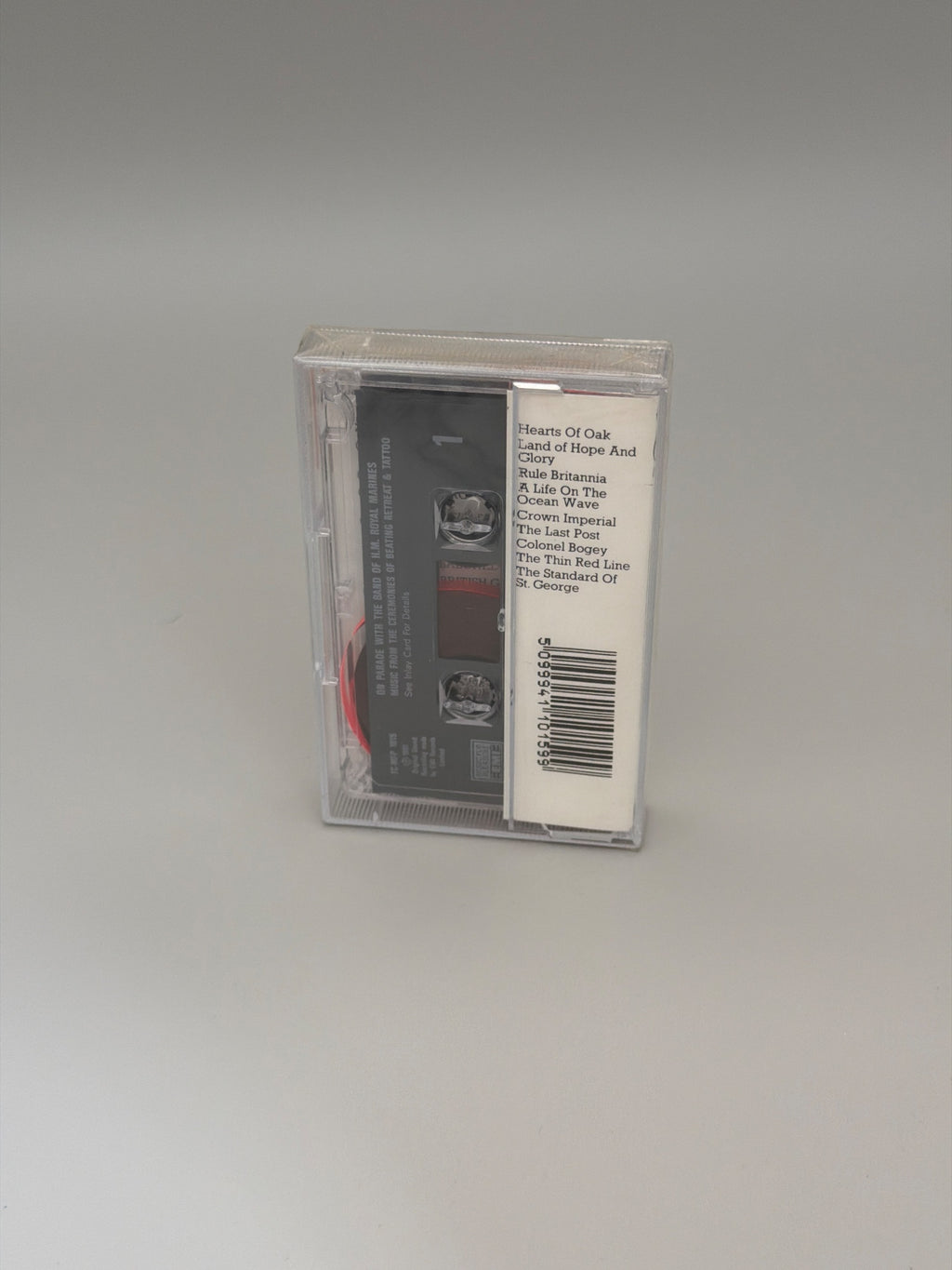 On Parade With The Band Of The Royal Marines Cassette Tape