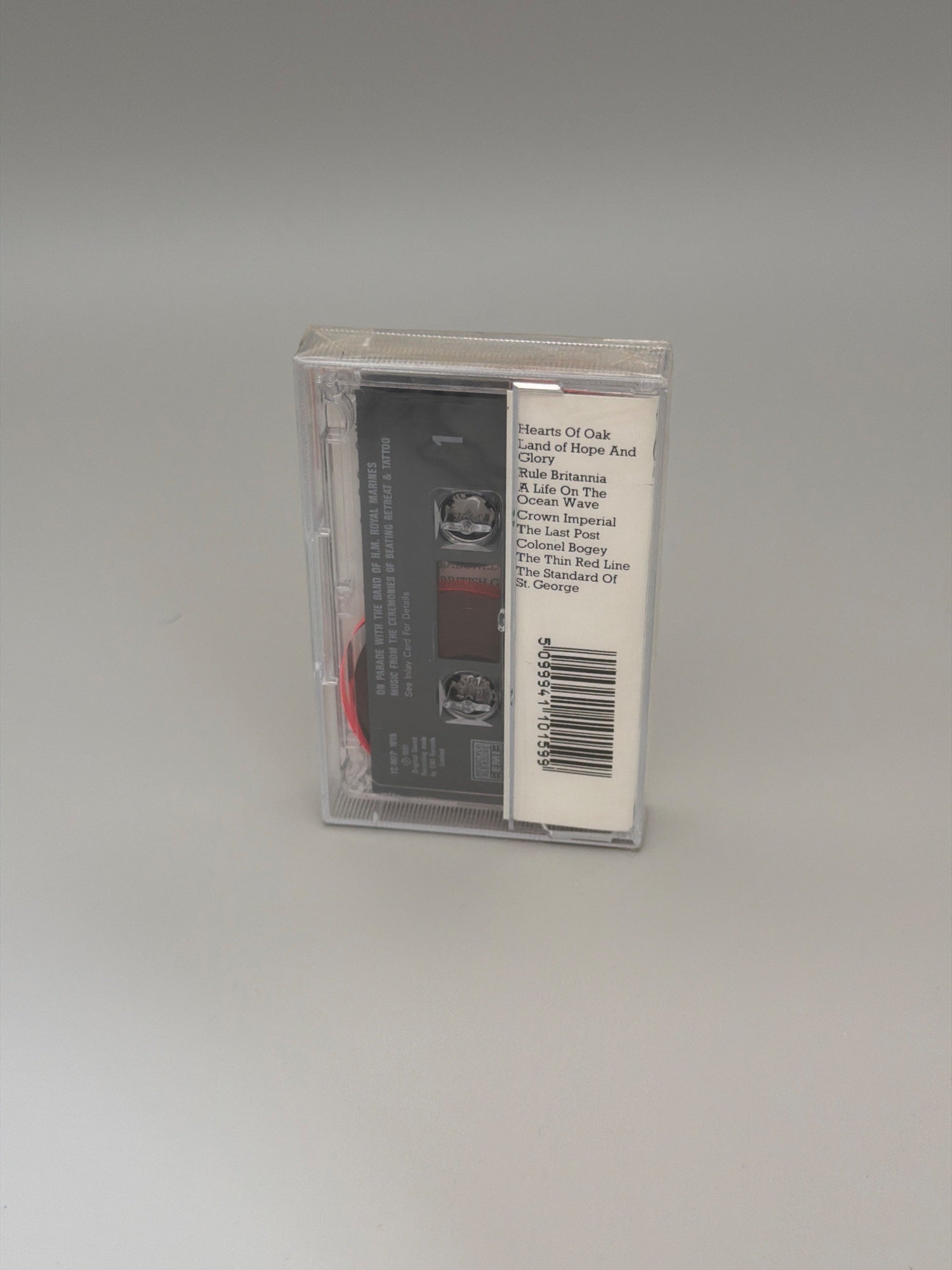 On Parade With The Band Of The Royal Marines Cassette Tape