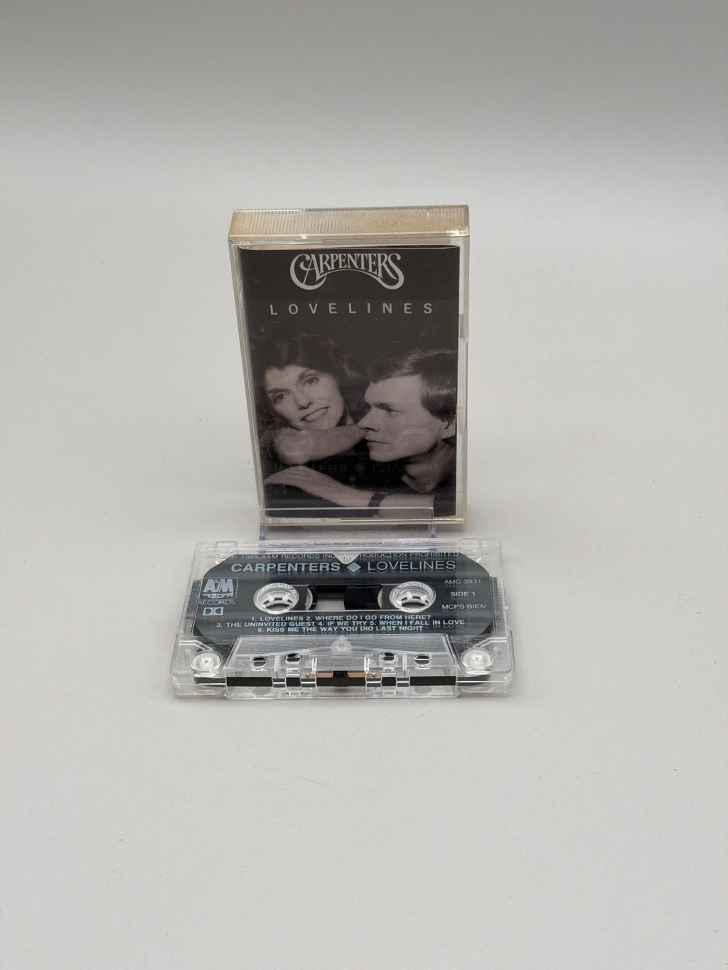The Carpenters - Lovelines Cassette Tape