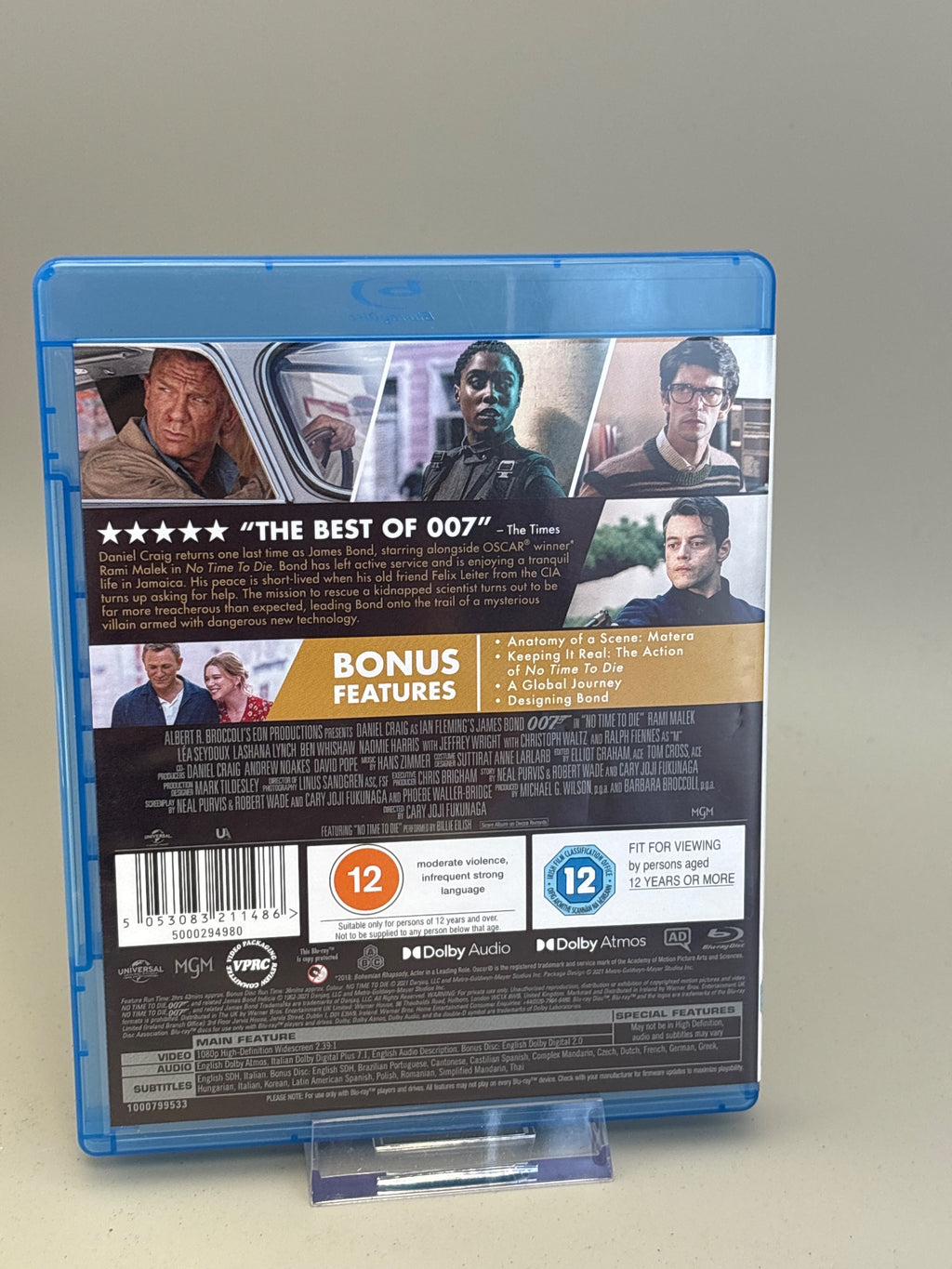 No Time To Die (James Bond) [Blu-ray] [2021]