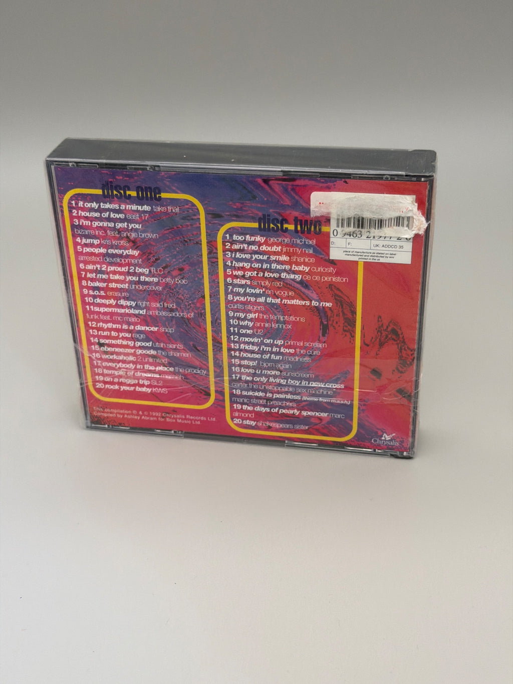 Smash Hits '92 - 40 Big Hits Sorted, Various Artists, Good