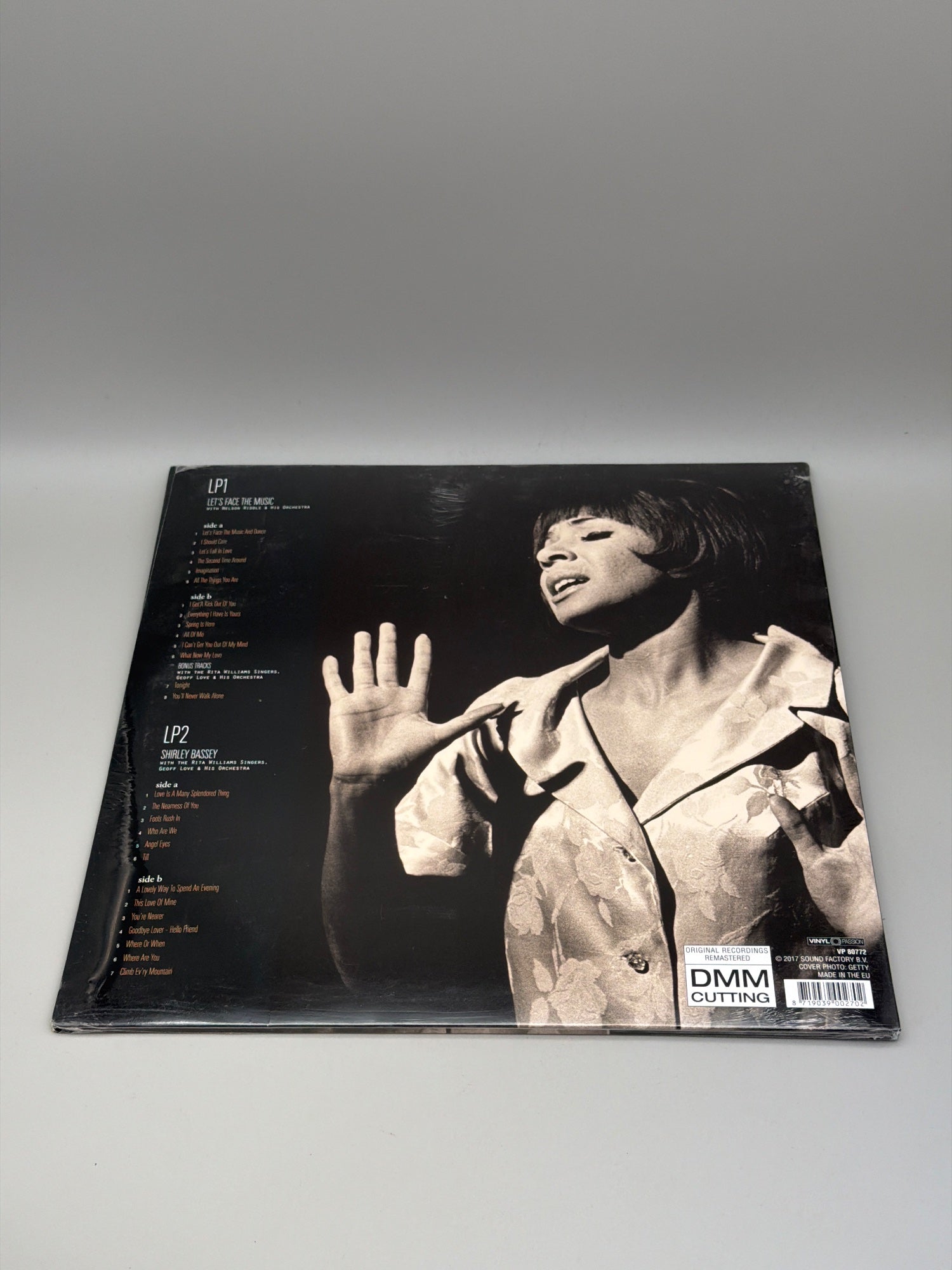 Let's Face the Music - Shirley Bassey [LP] - New & Sealed