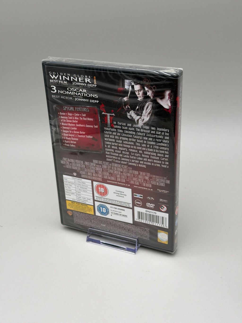 Sweeney Todd - The Demon Barber Of Fleet Street [2 Disc] [dvd] [2007]