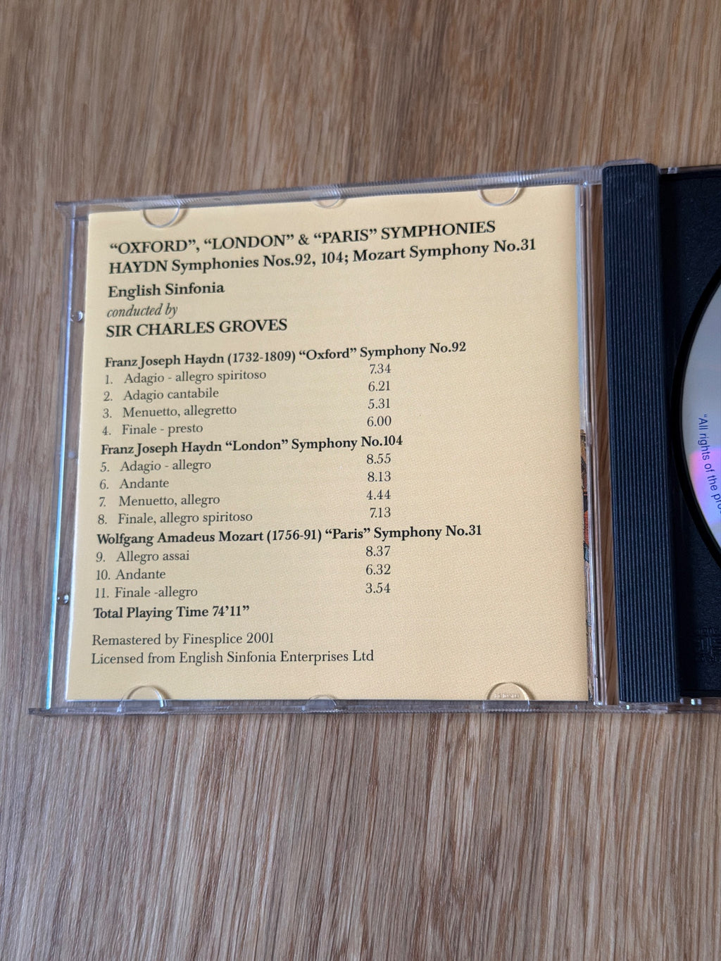 J. Haydn Haydn: Oxford & London Symphonies