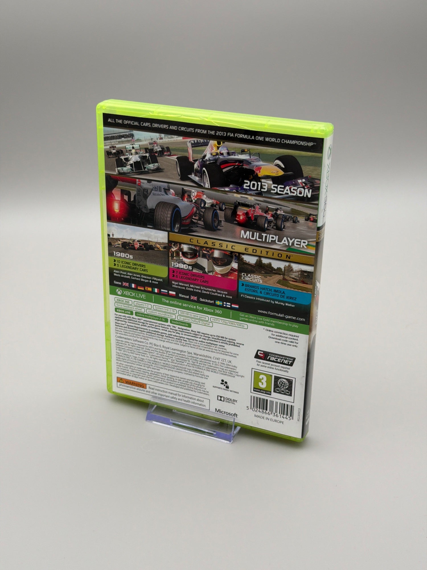 F1 2013 Classic Edition (Xbox 360)
