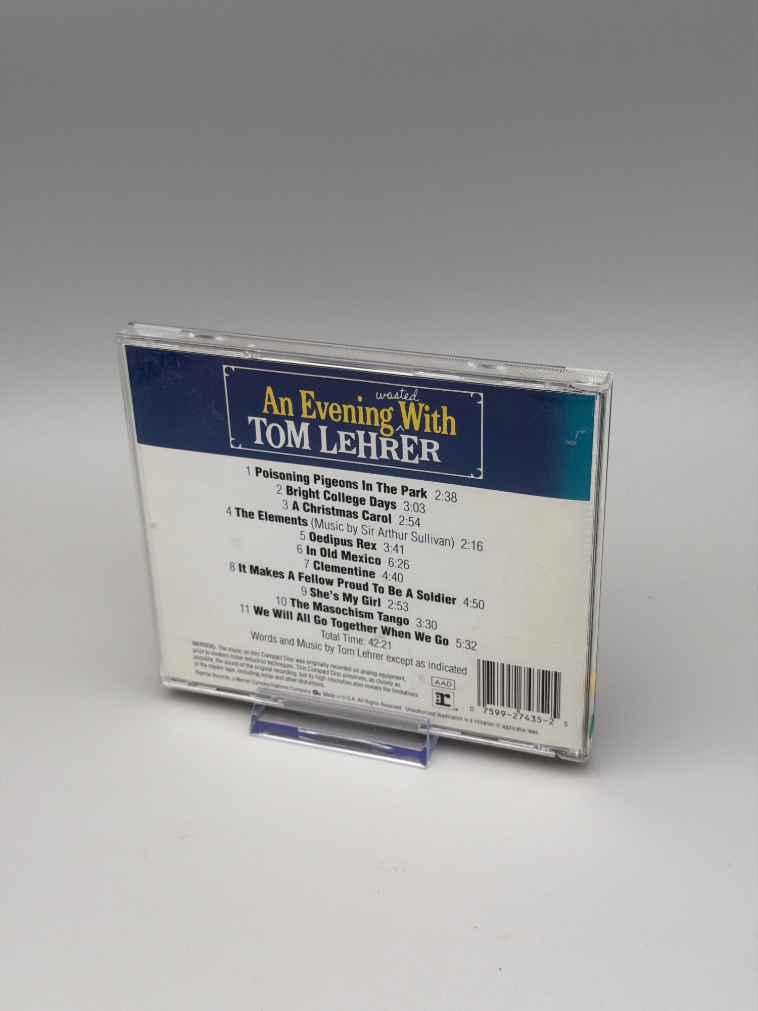 Evening Wasted with Tom Lehrer