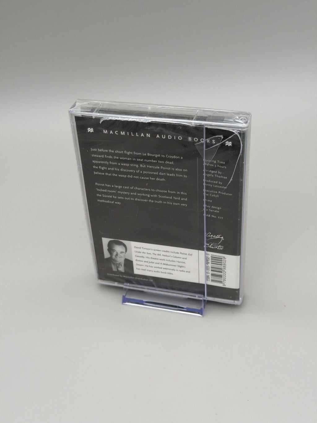 Death In The Clouds [audiobook cassette tape] By Agatha Christie.