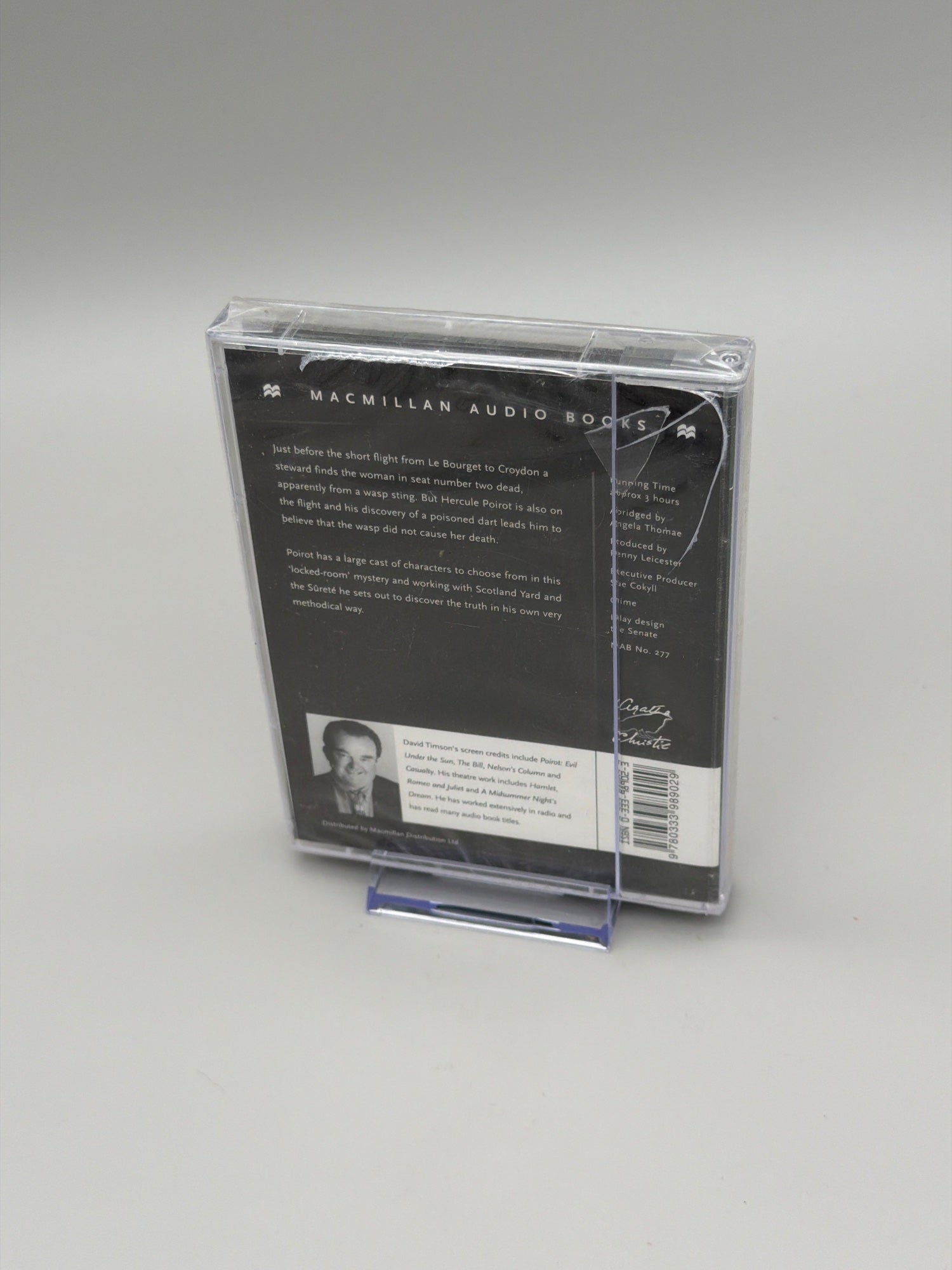 Death In The Clouds [audiobook cassette tape] By Agatha Christie.