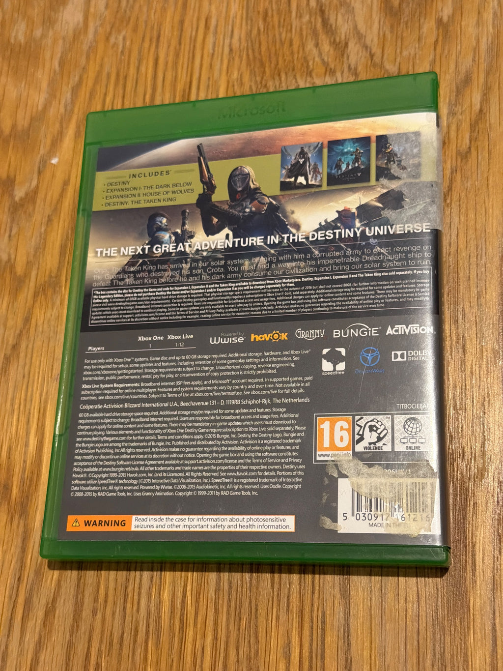 Destiny: The Taken King - Legendary Edition (Xbox One)