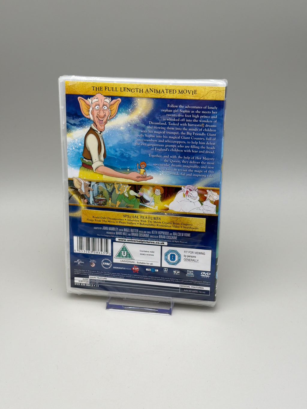 Roald Dahl's The Bfg [region 2] -