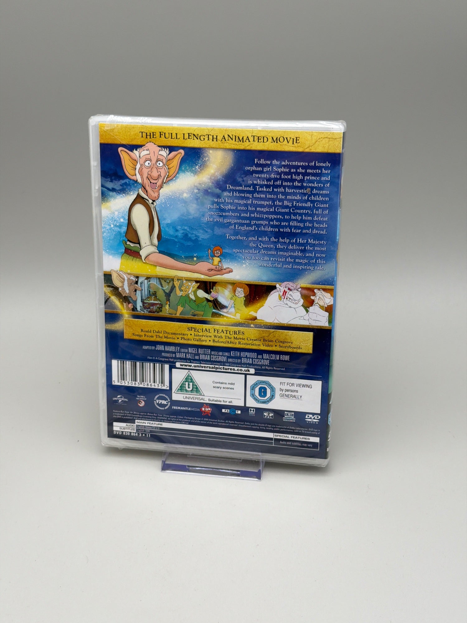 Roald Dahl's The Bfg [region 2] -