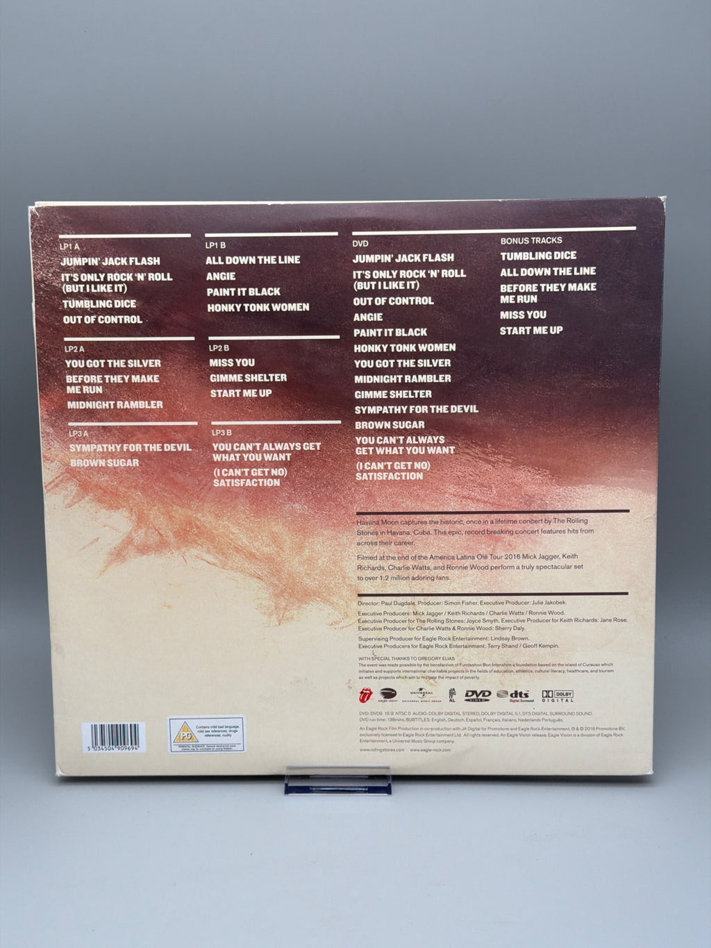 The Rolling Stones - Havana Moon (3 LP & 1 DVD)