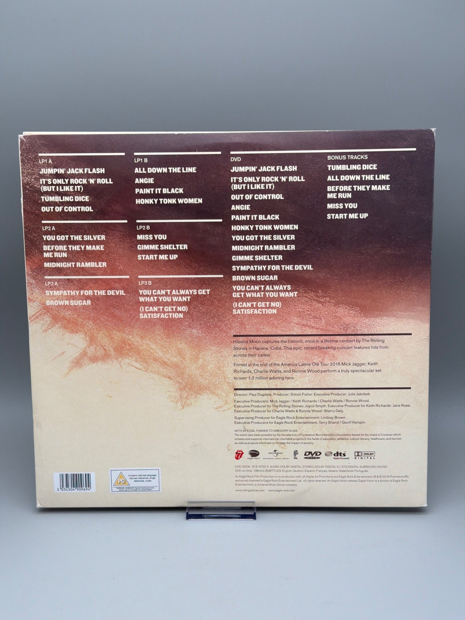 The Rolling Stones - Havana Moon (3 LP & 1 DVD)