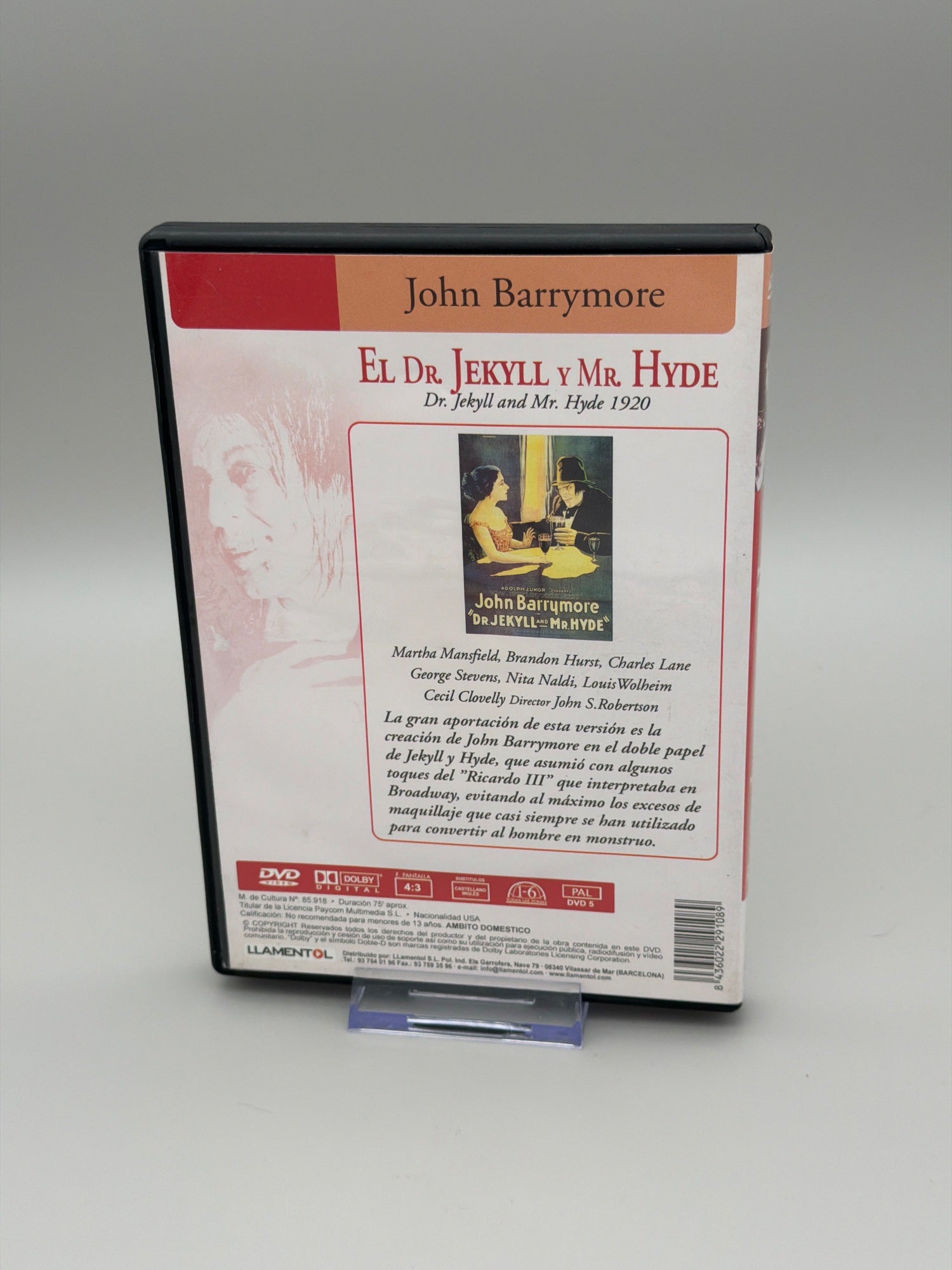 El Dr Jekyll Y Mr Hyde - DVD