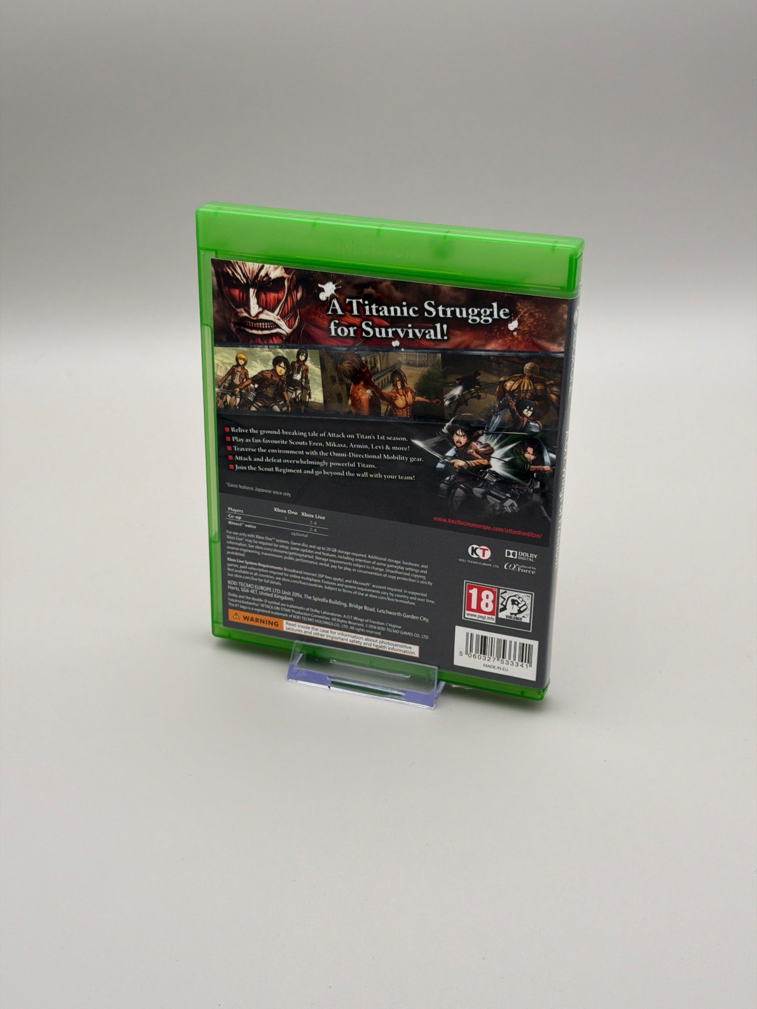 Xbox One-a.o.t. Wings Of Freedom /xbox One Game