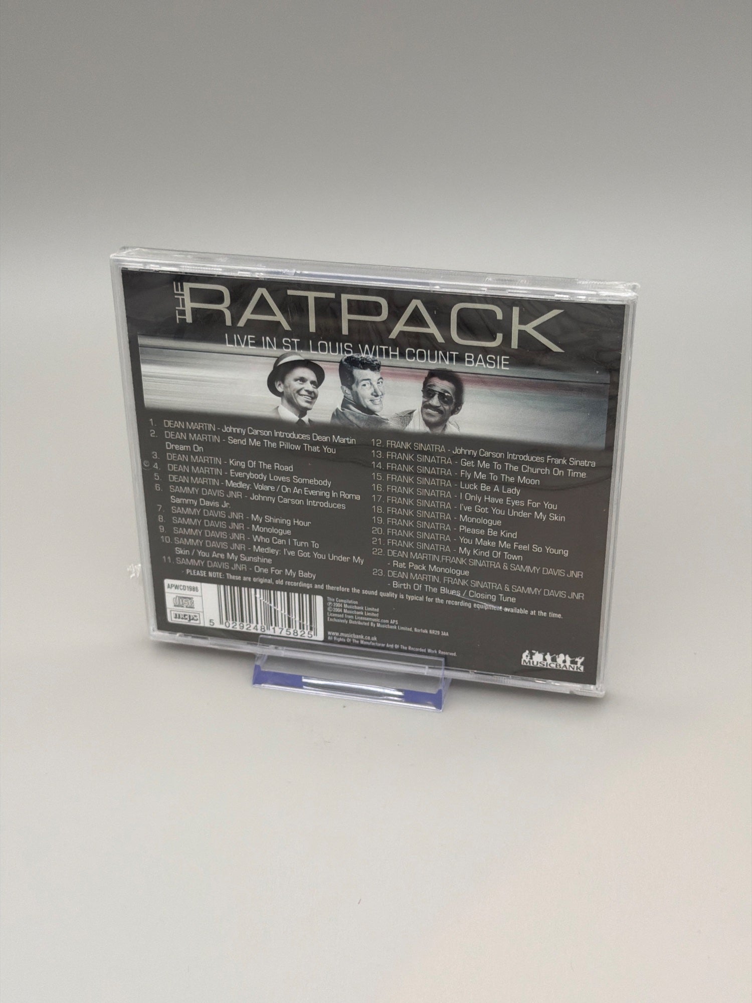 26610 The Ratpack Live In St. Louis With Count Basie [new & Sealed]