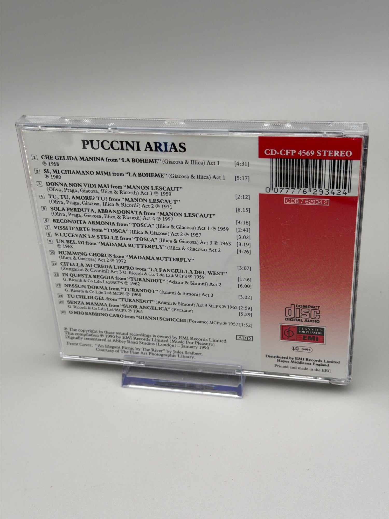 Giacomo Puccini - Puccini Arias