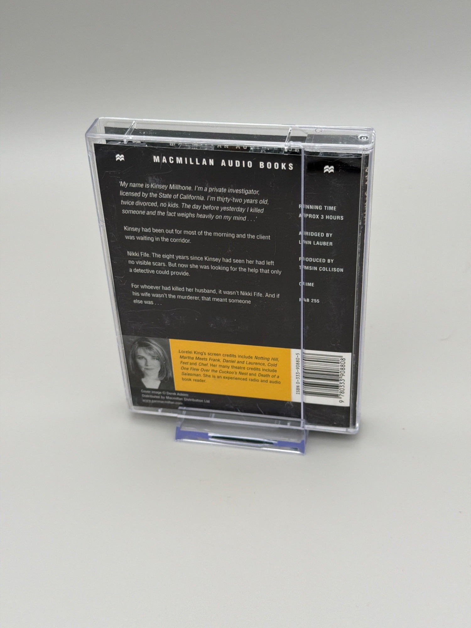 A Is For Alibi Sue Grafton 2 Cassette Audio Book Lorelei King Kinsey Milhone