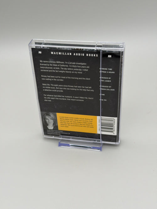 A Is For Alibi Sue Grafton 2 Cassette Audio Book Lorelei King Kinsey Milhone