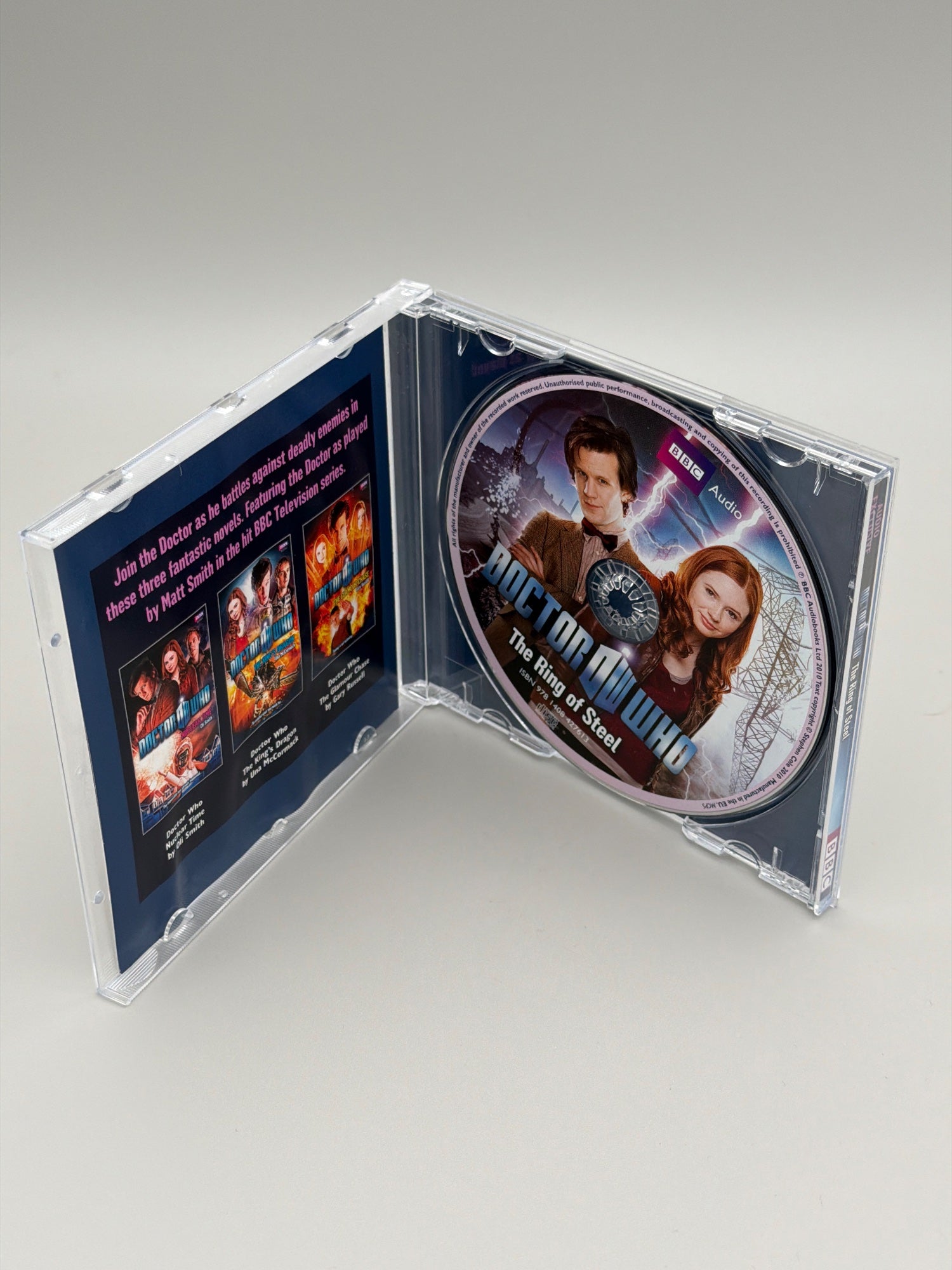Doctor Who: The Ring Of Steel [audio] By Stephen Cole.